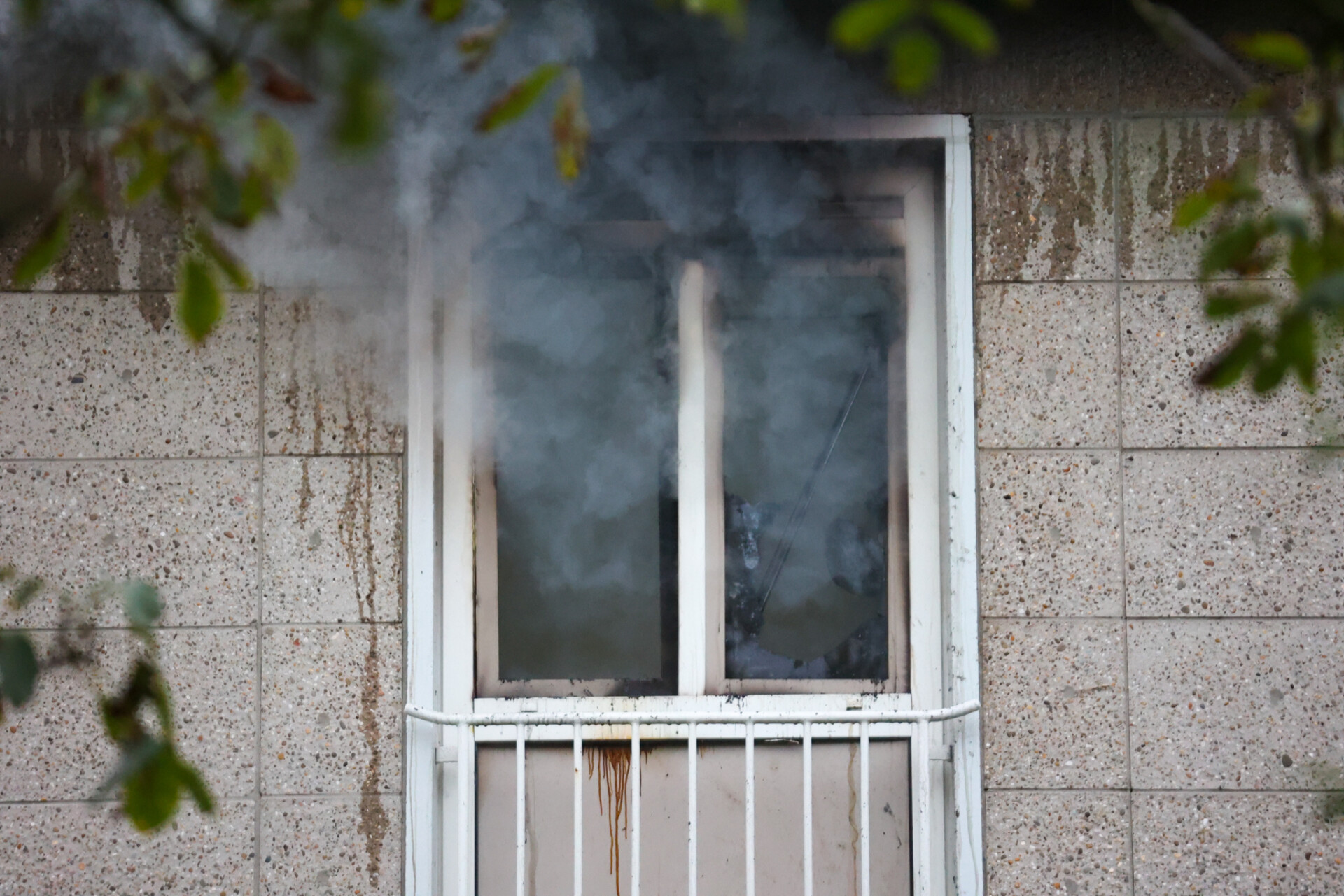 Uitslaande brand in slaapkamer, hond uit woning gered