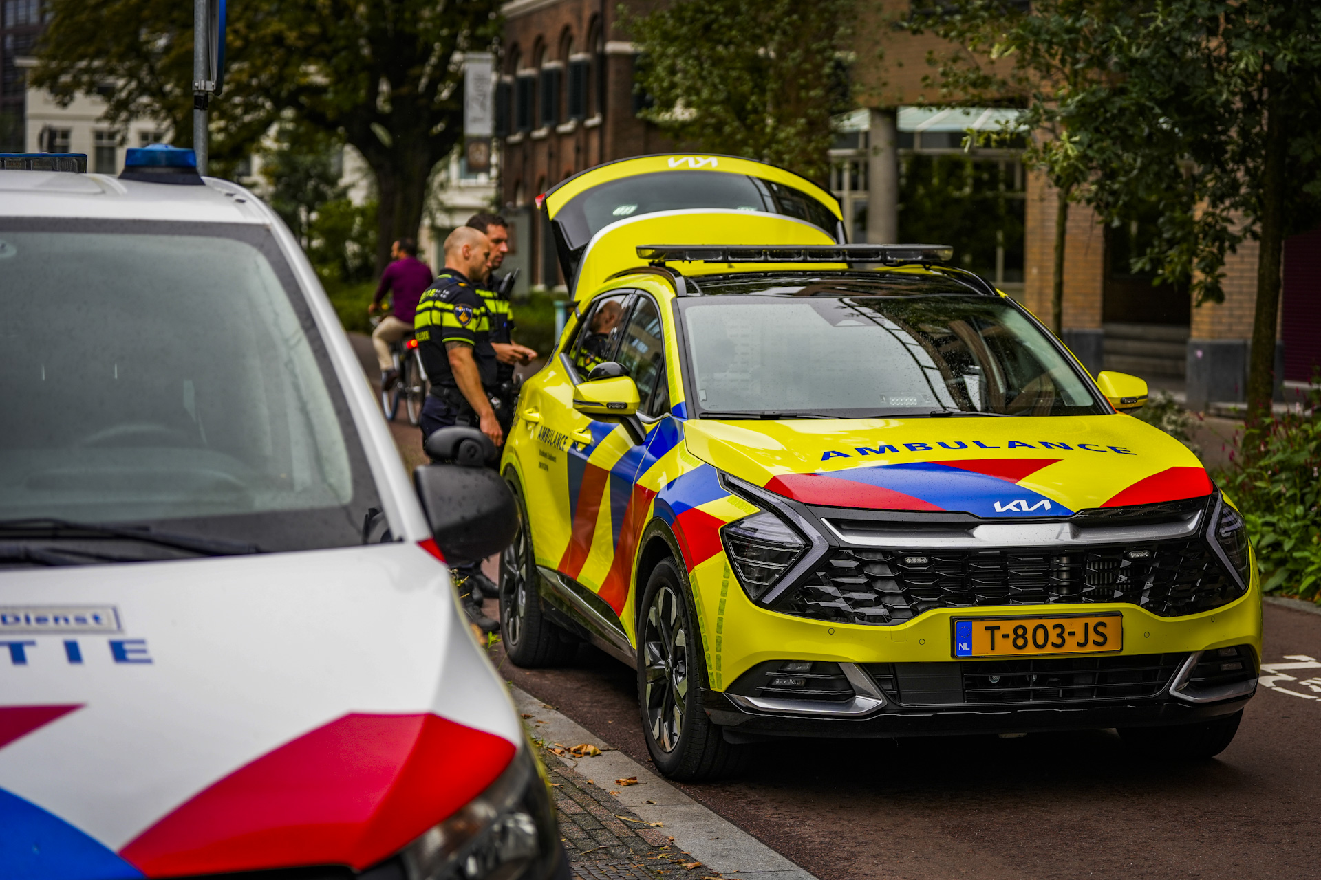 Man gewond aan gezicht bij steekpartij, verdachte aangehouden