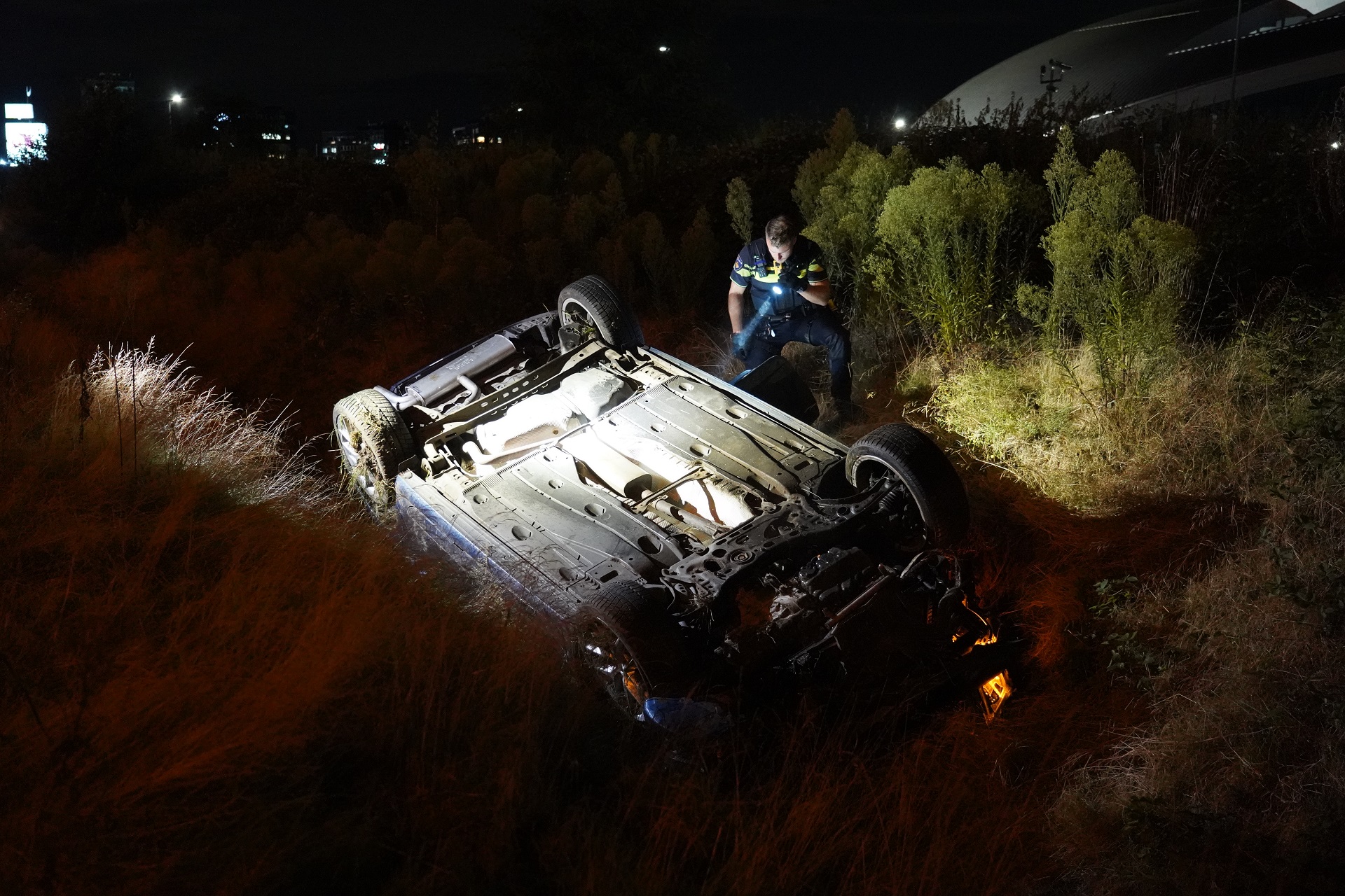 Vier gewonden na zware crash op snelweg