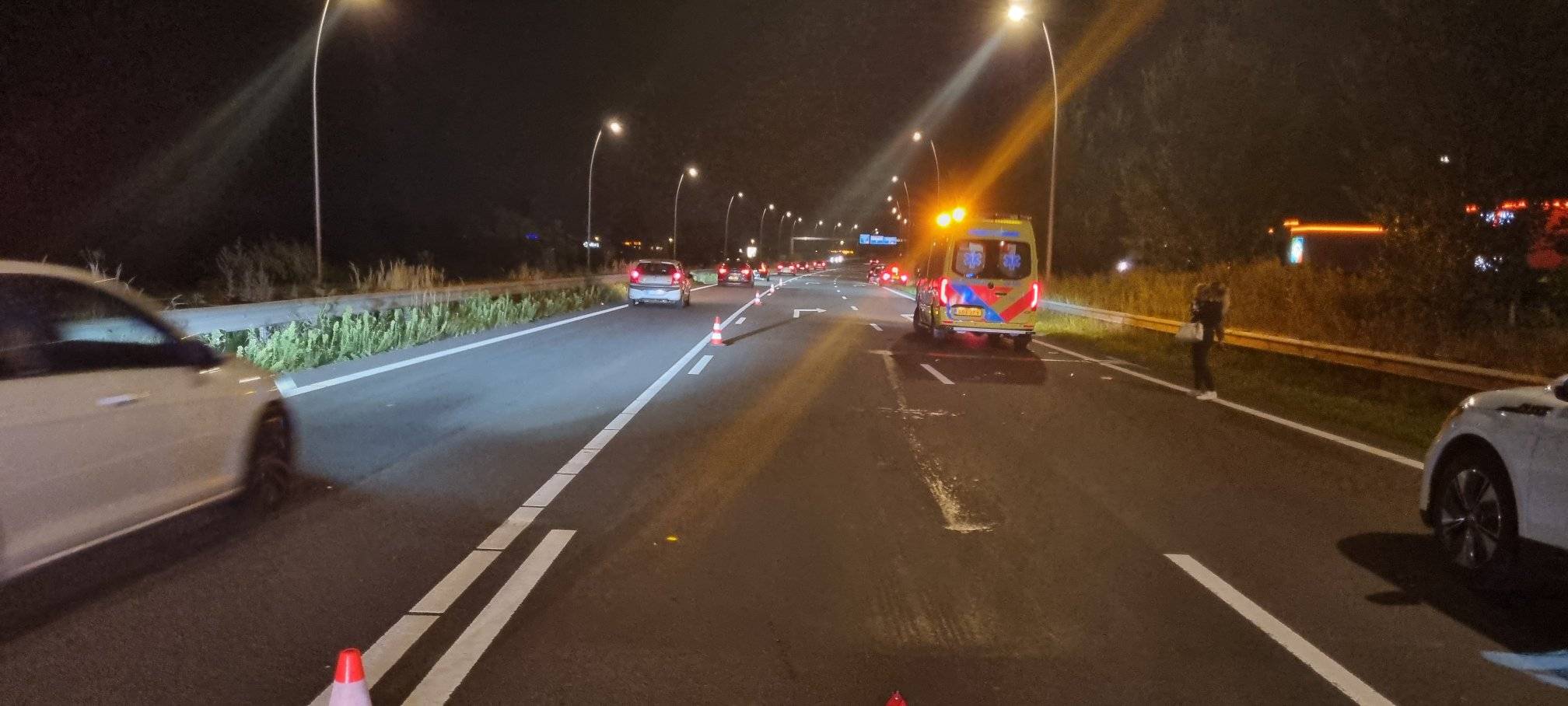 Dronken bestuurster gewond bij ongeval