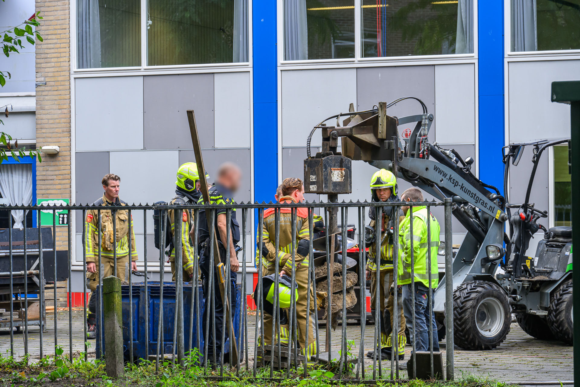 Gaslek bij school, pand gedeeltelijk ontruimd