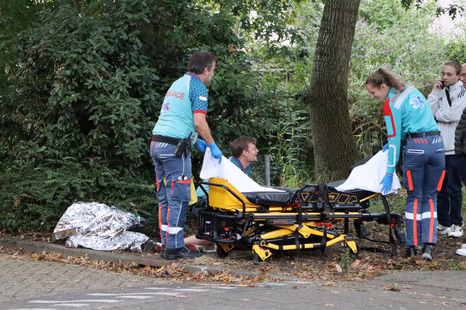 Jongen gewond na val met fatbike