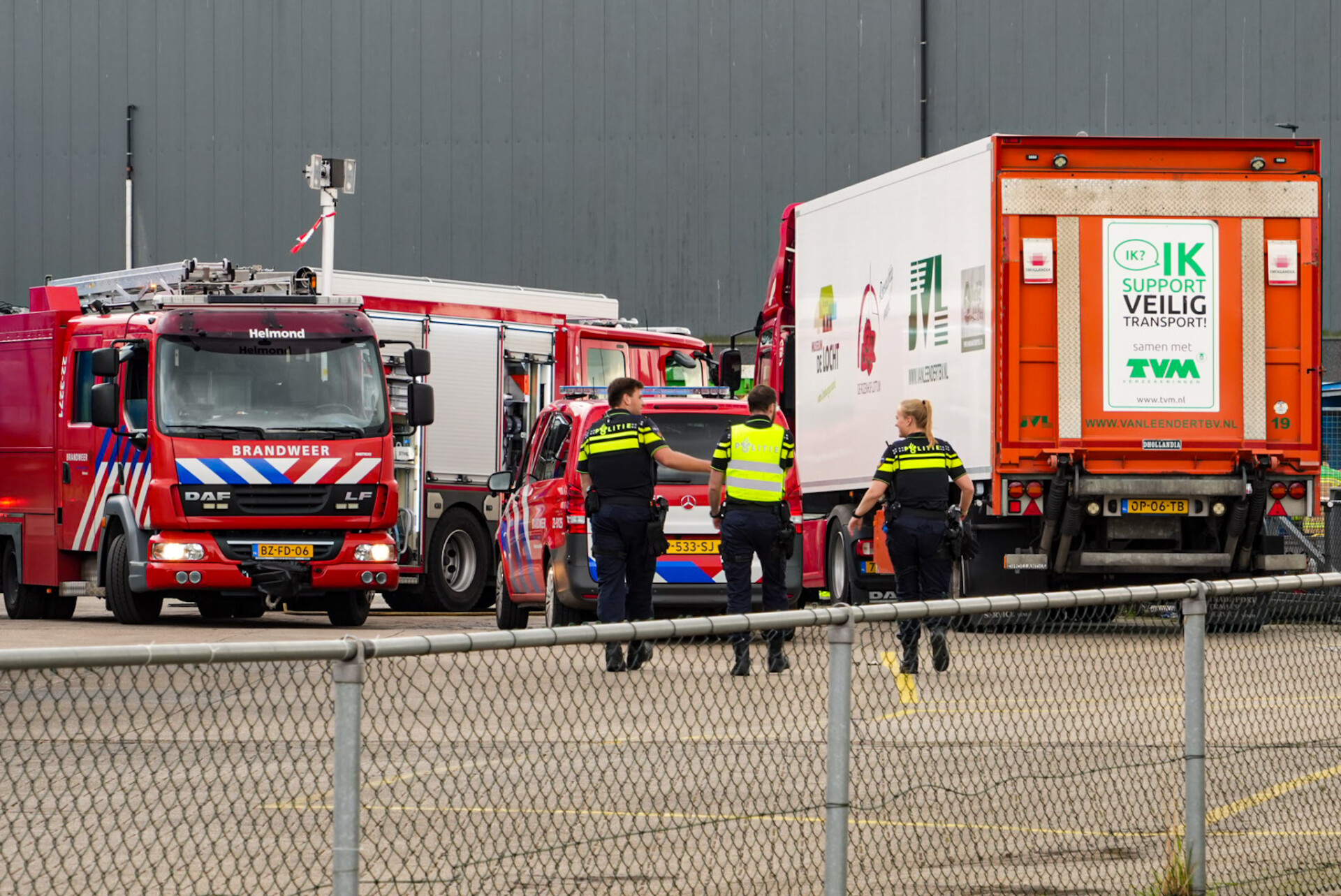 Milieustraat dicht na explosie