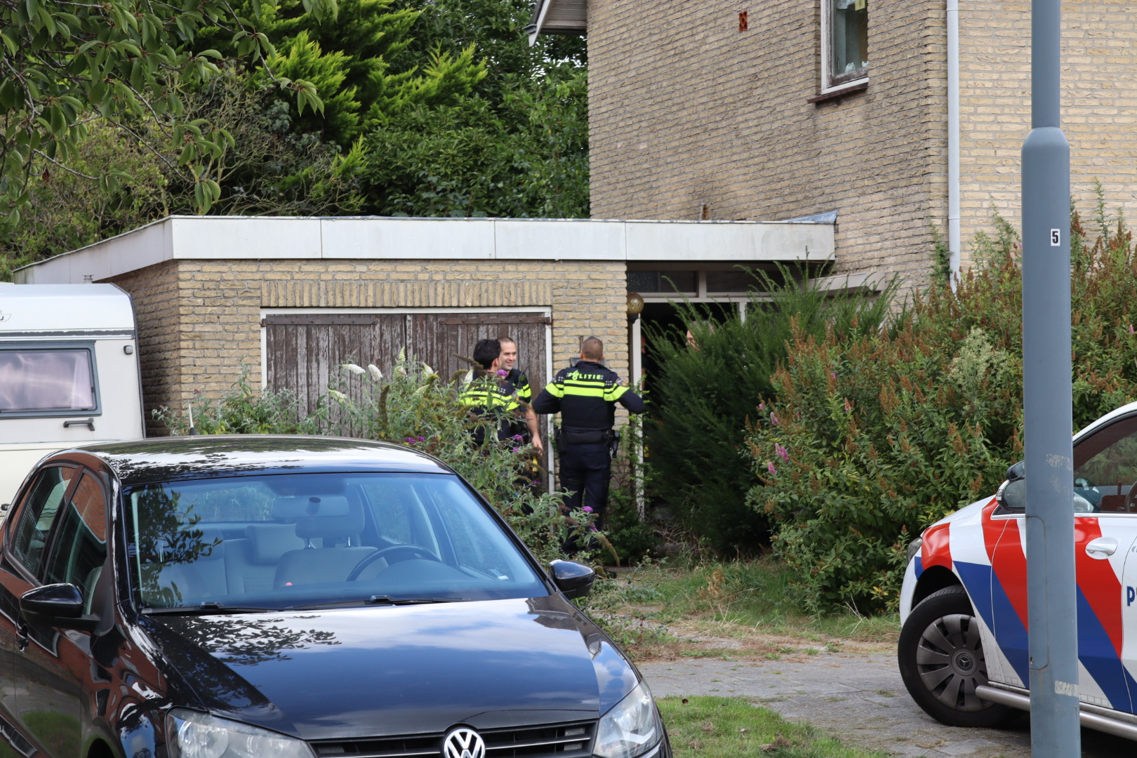 Man aangehouden na politieactie in woning