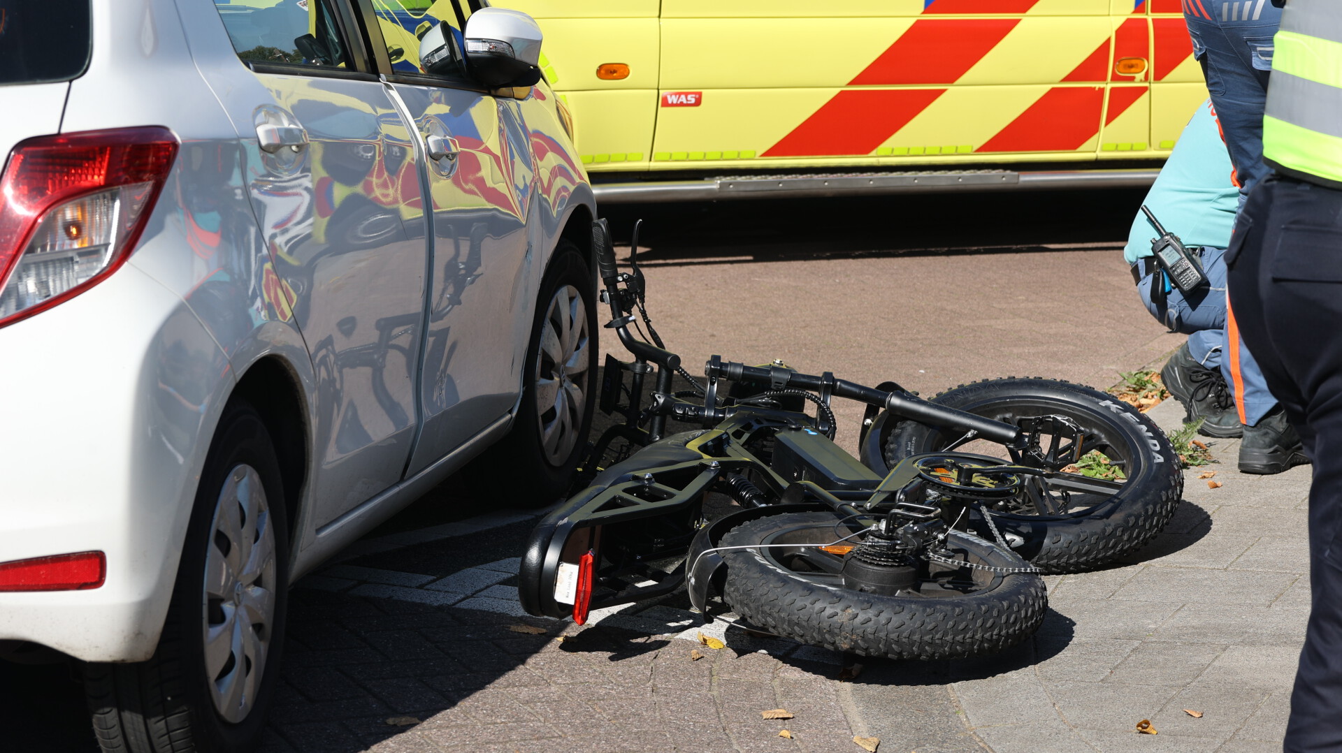 Twee kinderen gewond bij ongeval met fatbike