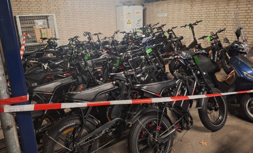 30 opgevoerde fatbikes door politie meegenomen bij grote controle