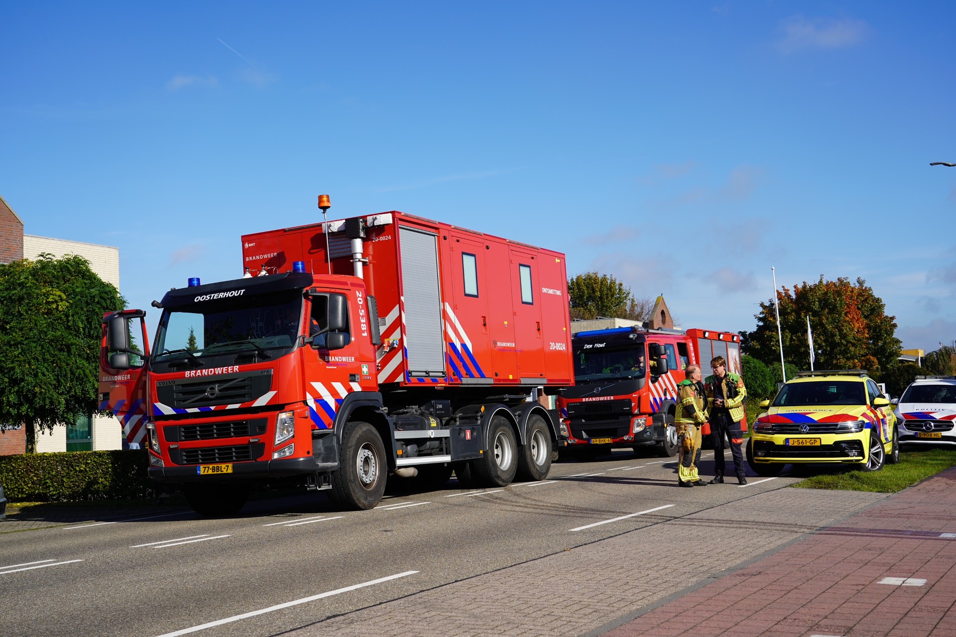 Twee Gewonden Door Chemische Brand In Oven Van Bedrijf - 112 Nederland