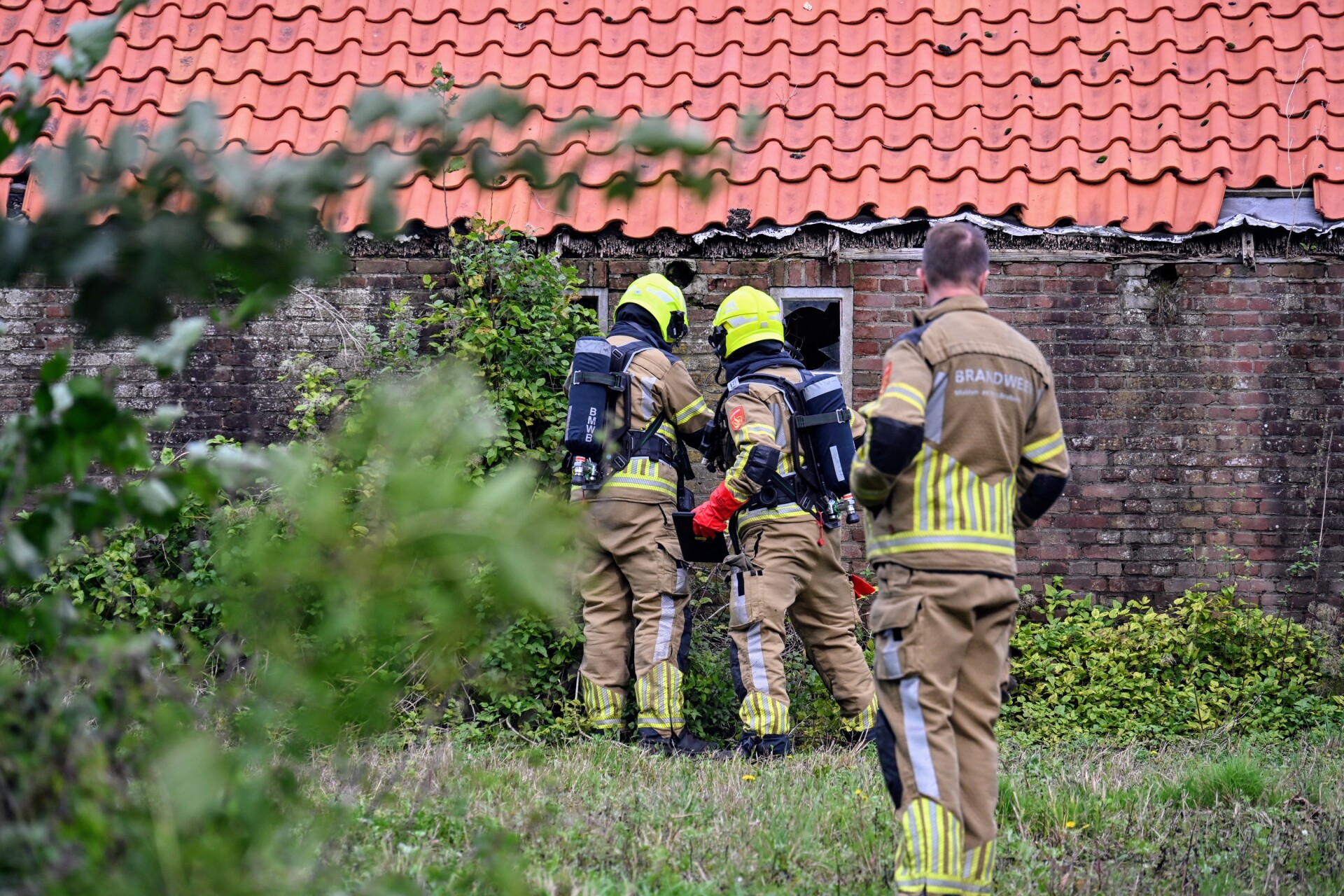 Drugsafval gevonden in leegstaande boerderij