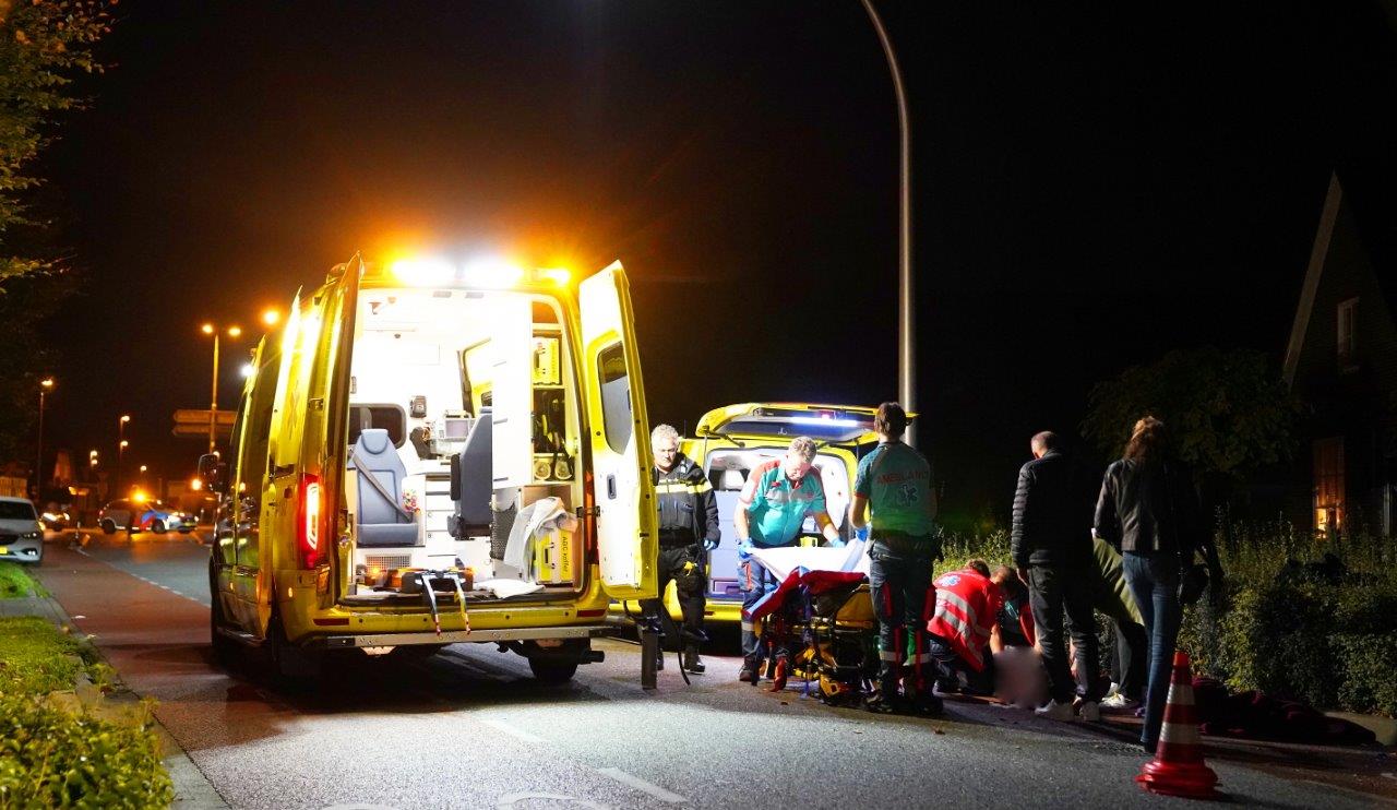 Man zwaar gewond bij eenzijdig ongeval