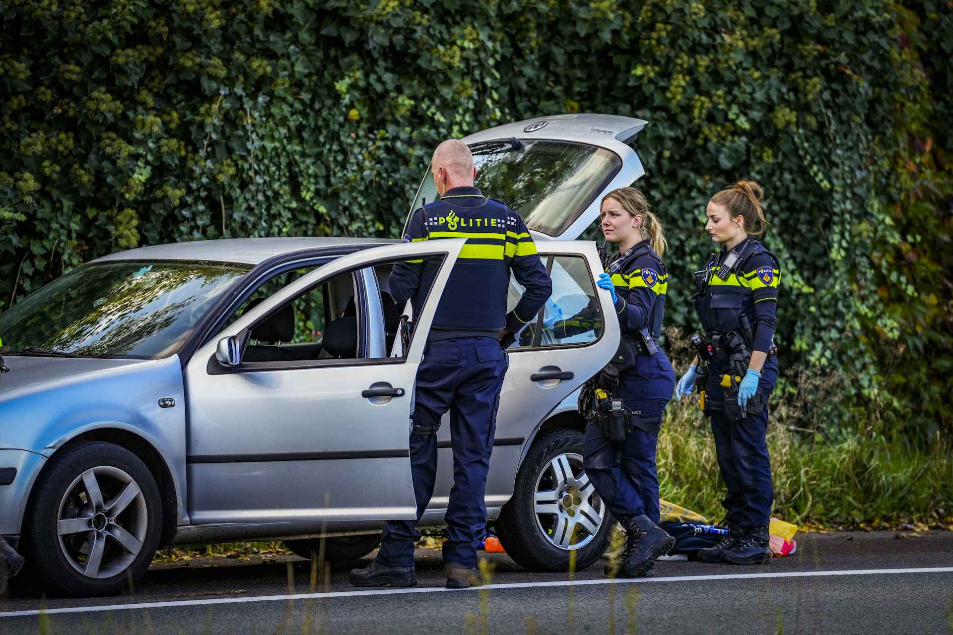 Politie lost waarschuwingsschoten na verkeersruzie