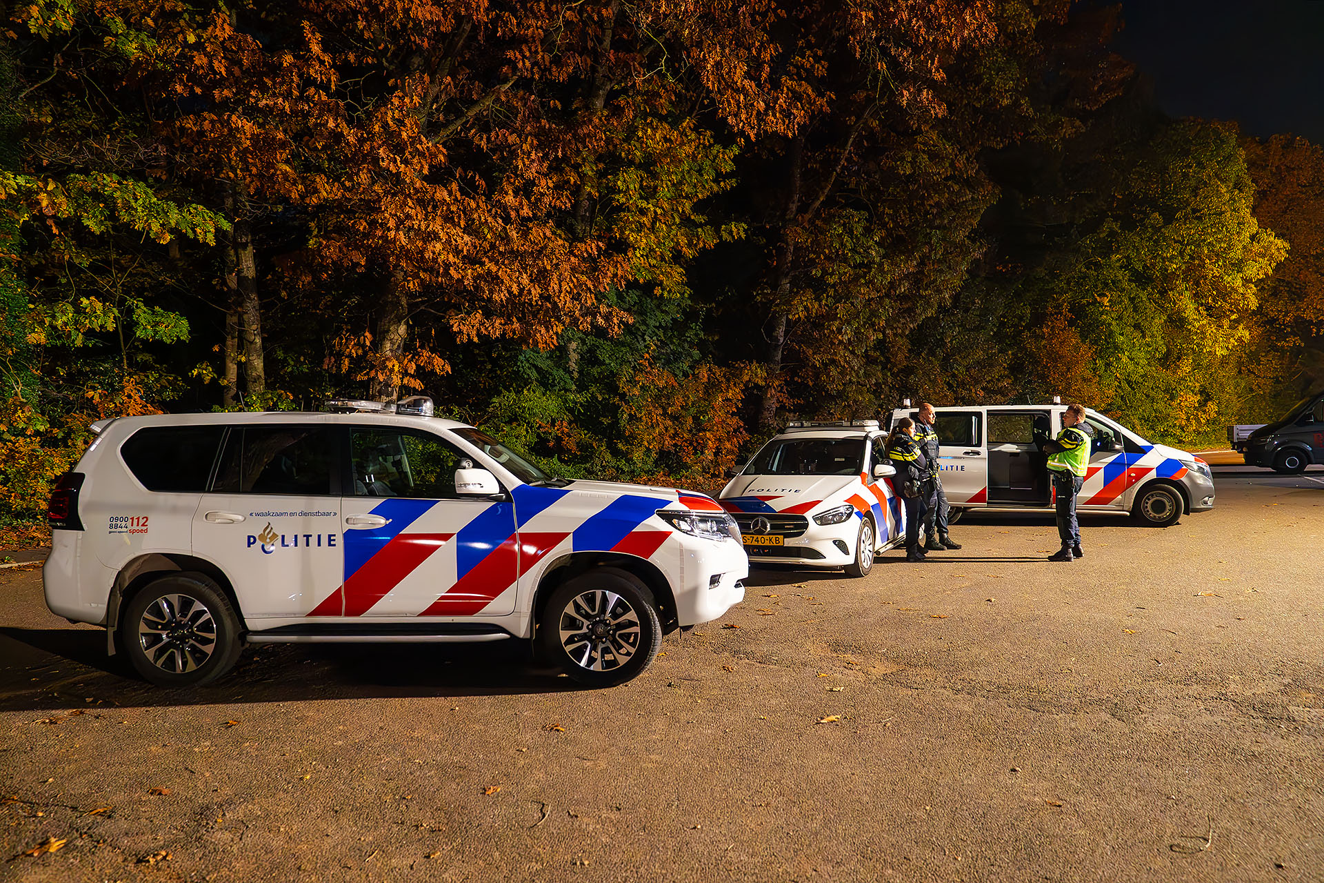 Grote nachtelijke zoektocht naar vermiste