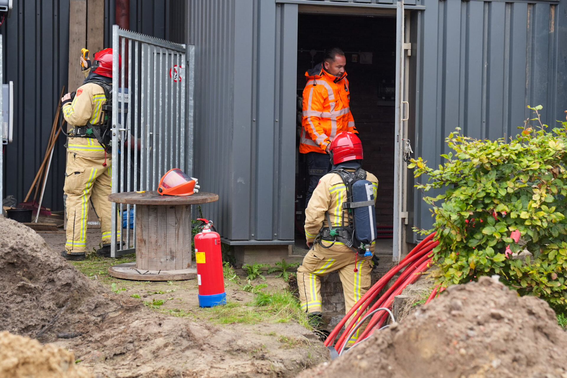 Flinke rookontwikkeling bij conserveringsbedrijf