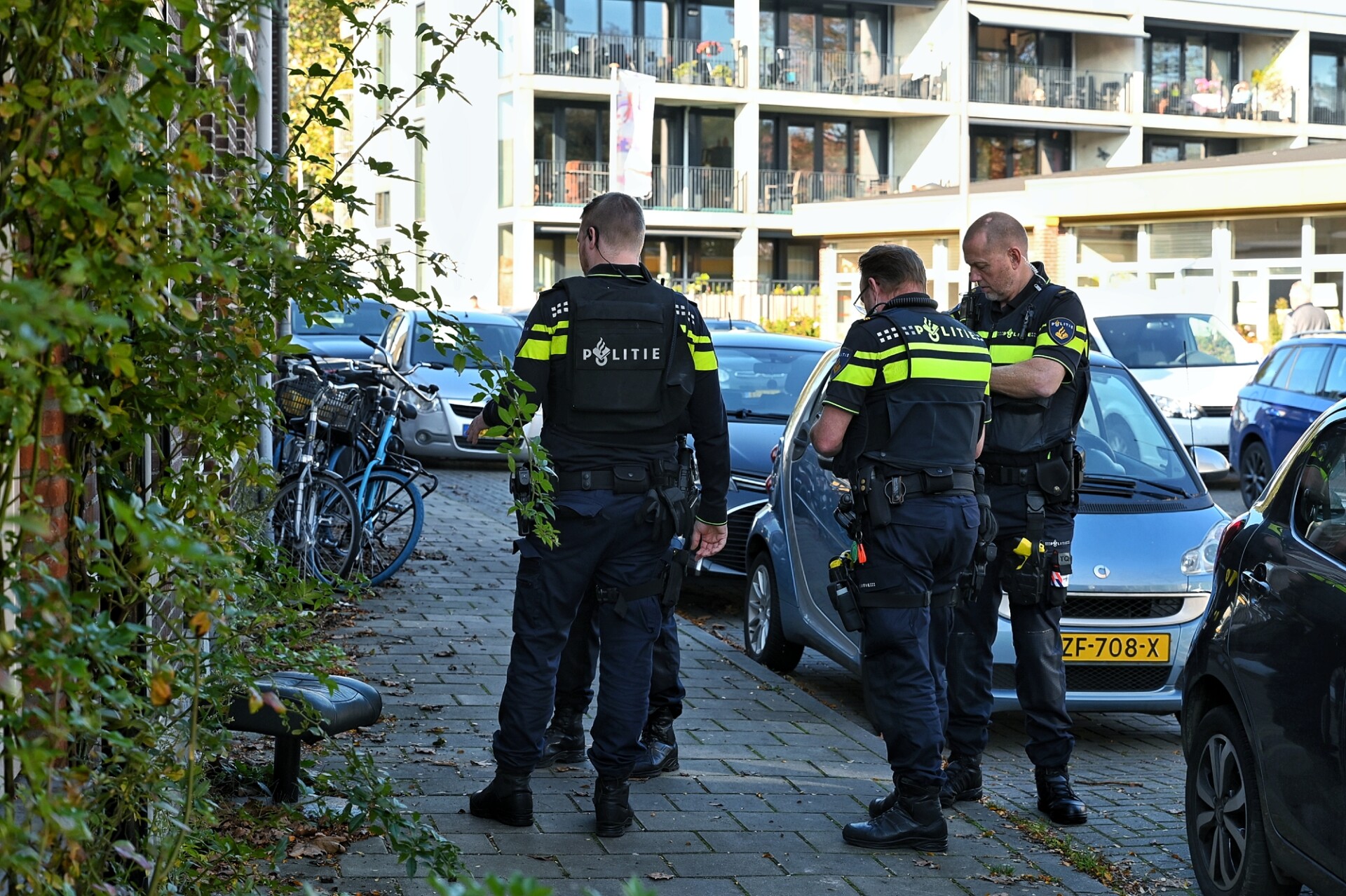 Oudere man met wapen aangetroffen