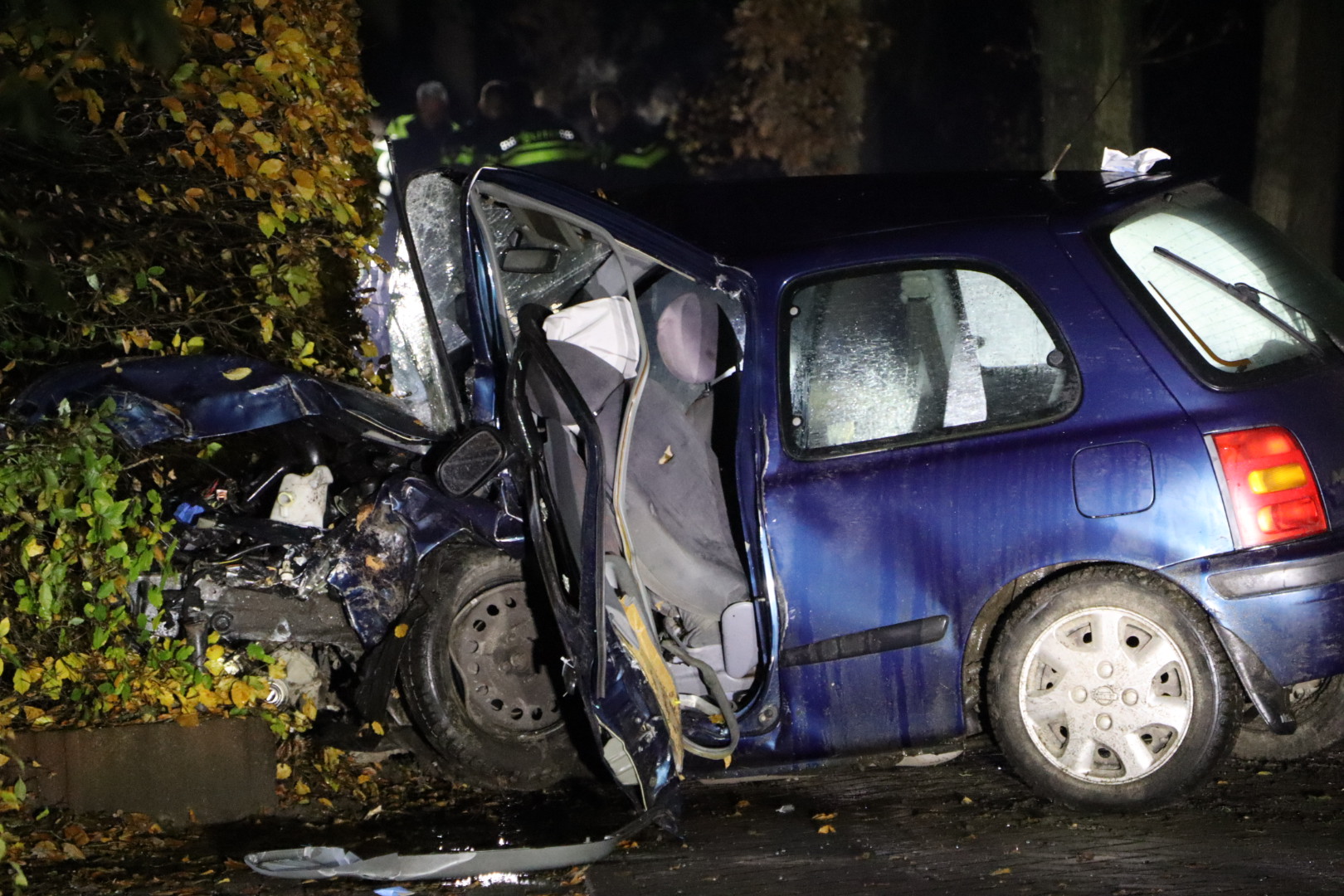 Drie gewonden bij ernstig ongeval, bestuurder (15) onder invloed