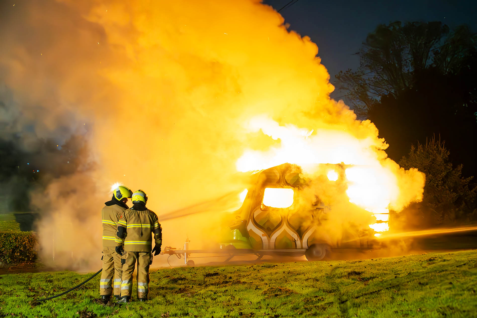 Wijkcaravan uitgebrand na eerdere inbraak