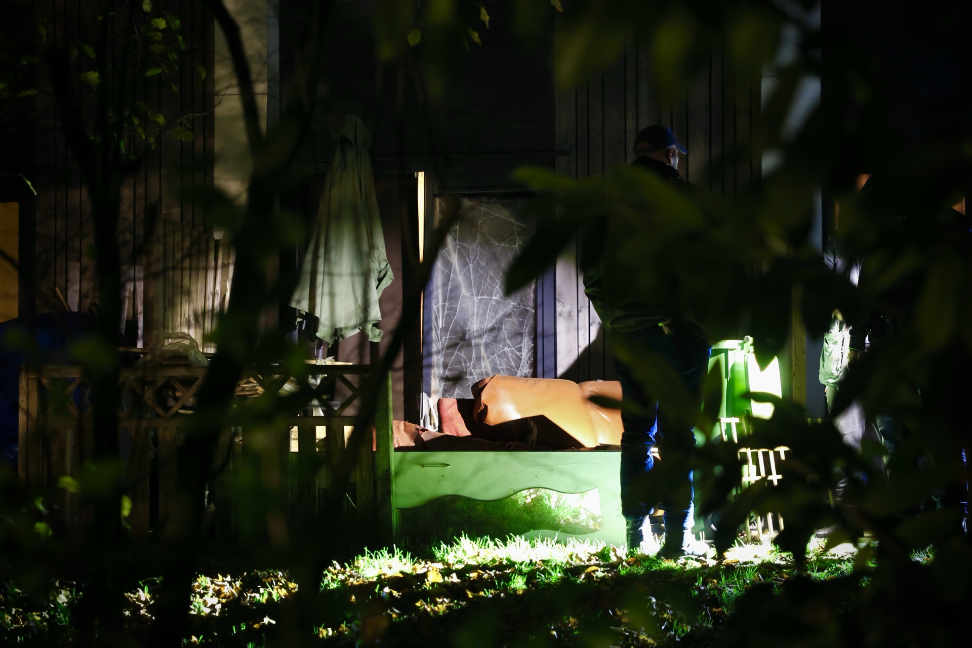 Tiny house raakt beschadigd na explosie