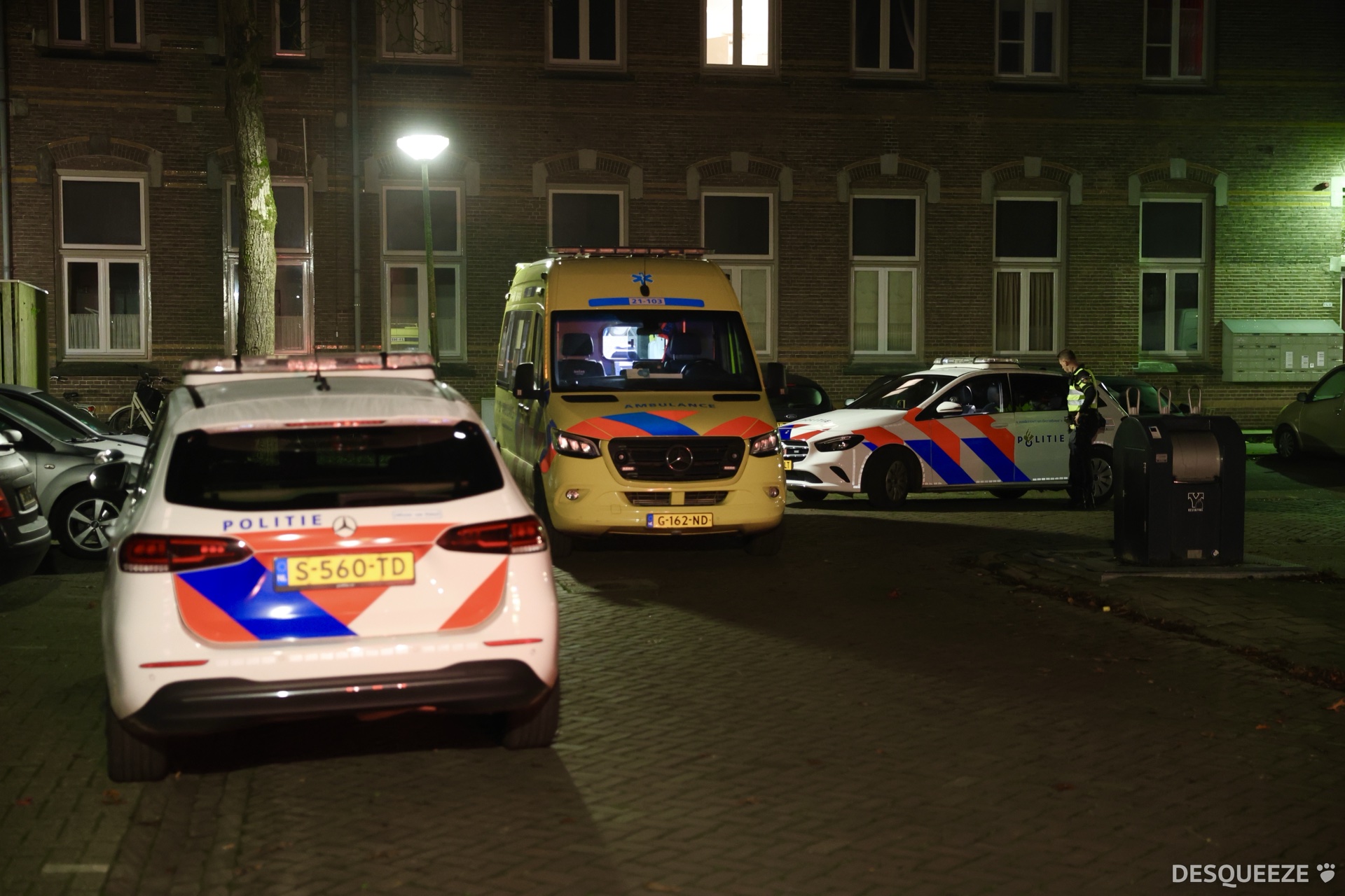 Man gewond bij steekpartij, vrouw opgepakt