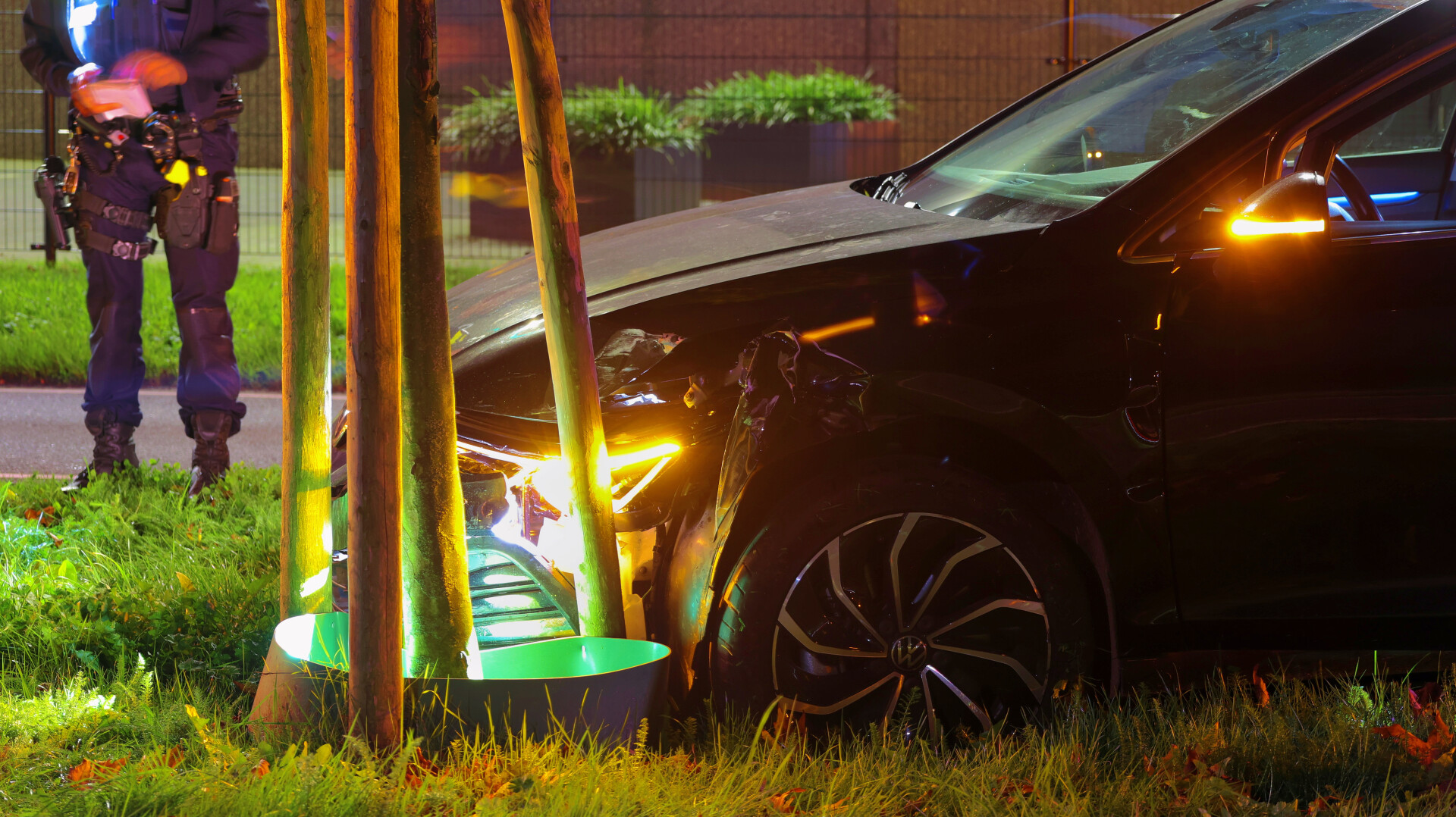 Veel schade na botsing tussen auto’s