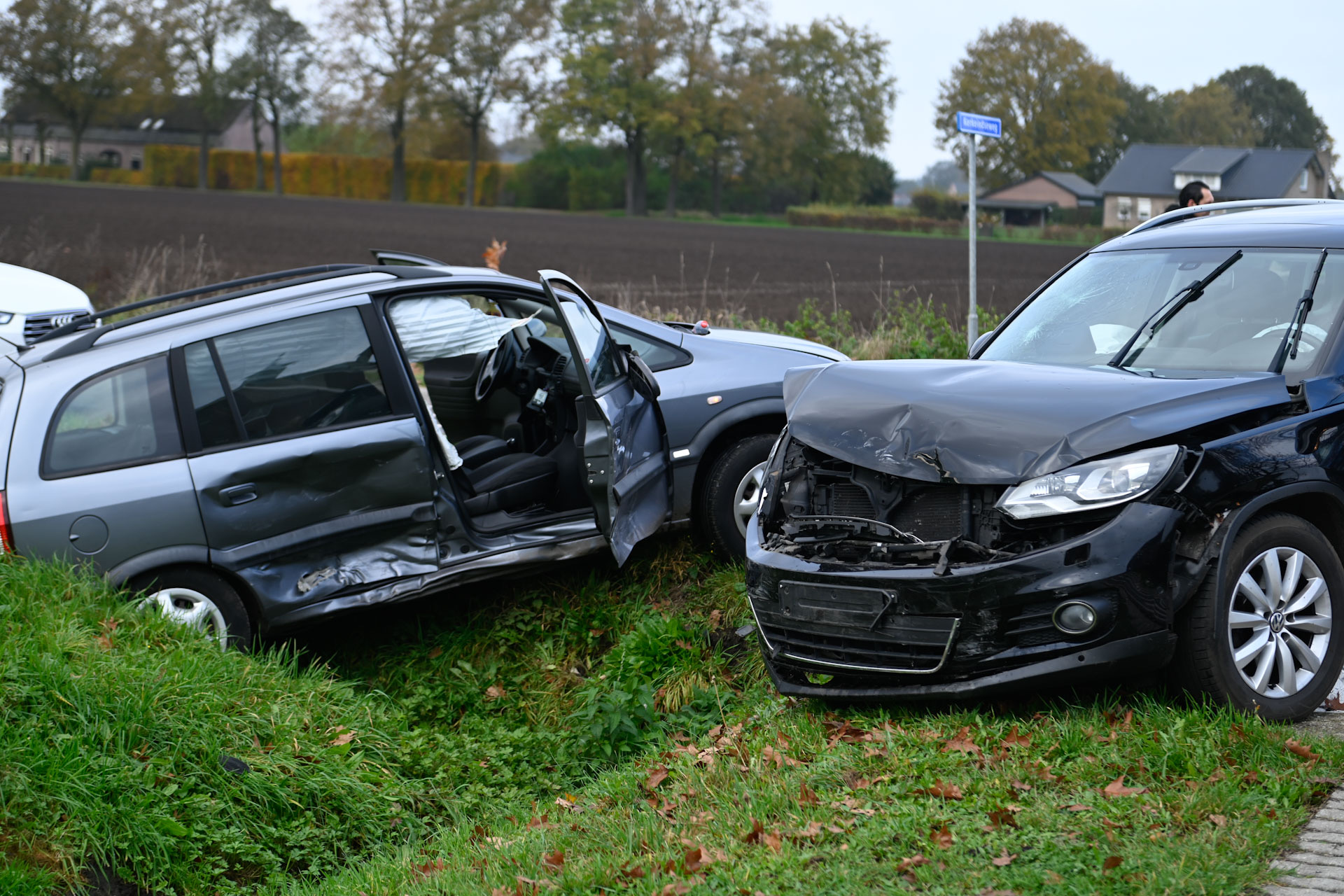 Veel schade bij ongeval