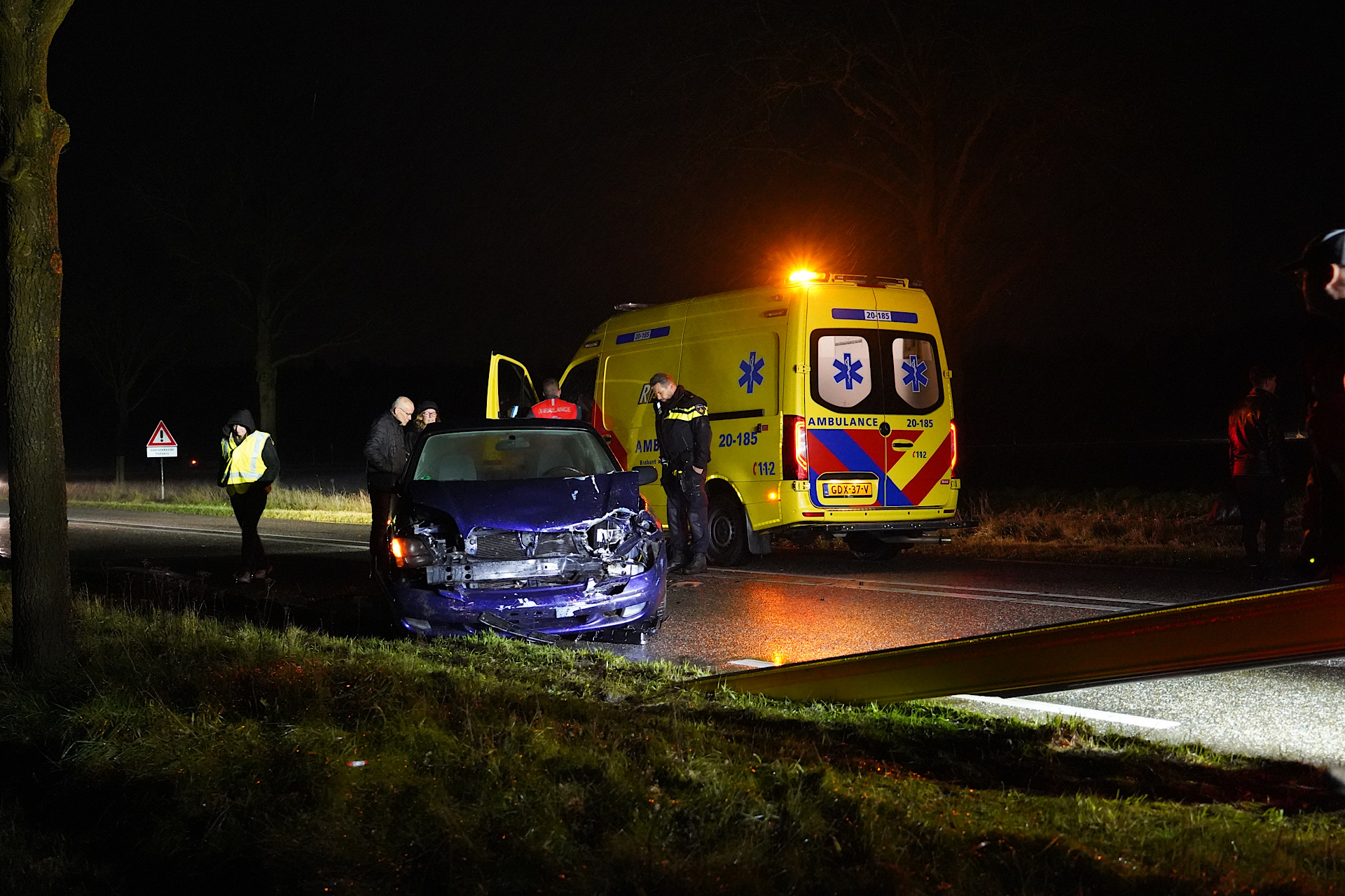 Opnieuw frontale aanrijding op N260 tussen Gilze en Alphen