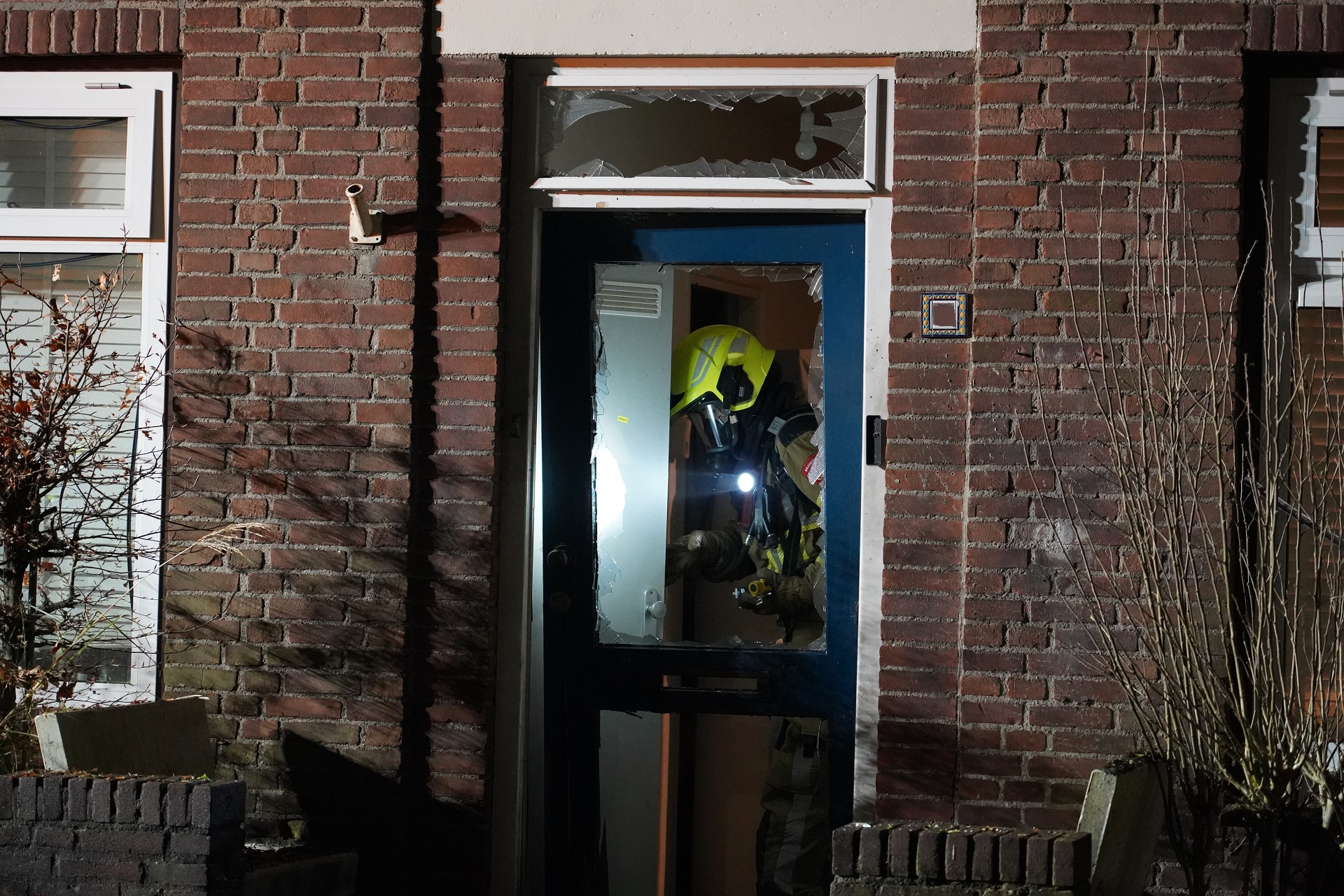 Woning zwaar beschadigd door explosie