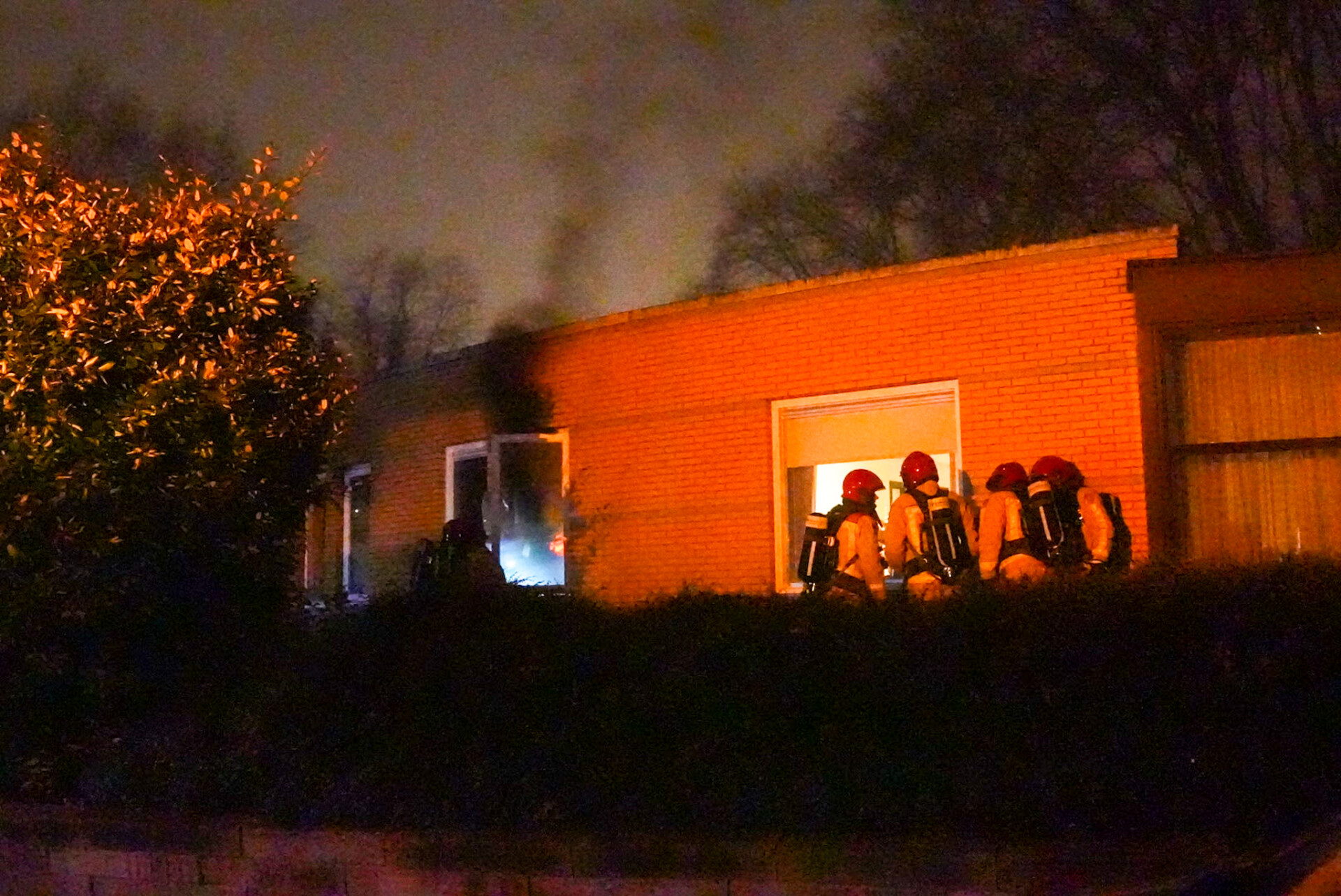 Brand in woning bij zorginstelling