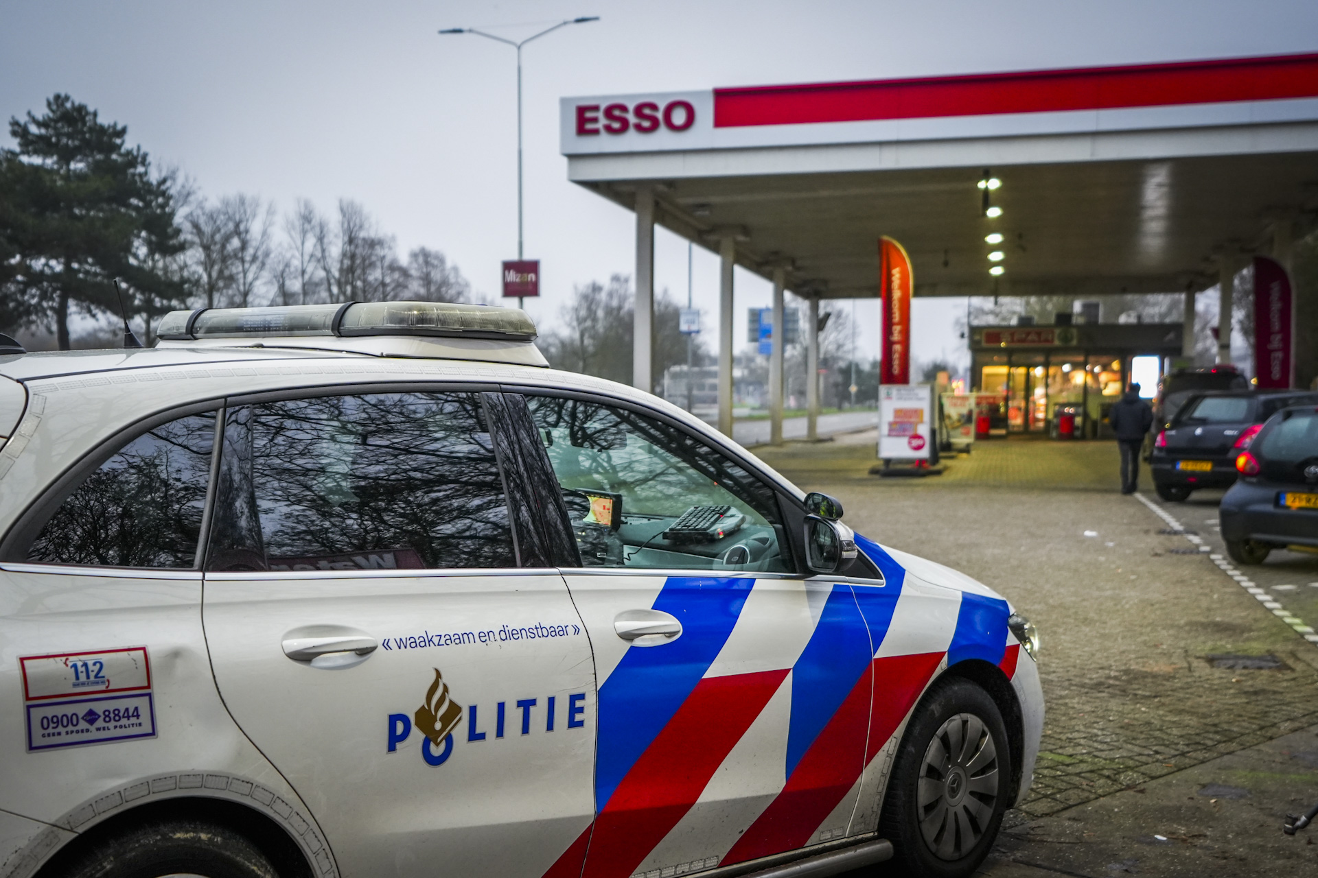 Man wordt neergestoken maar probeert te vluchten