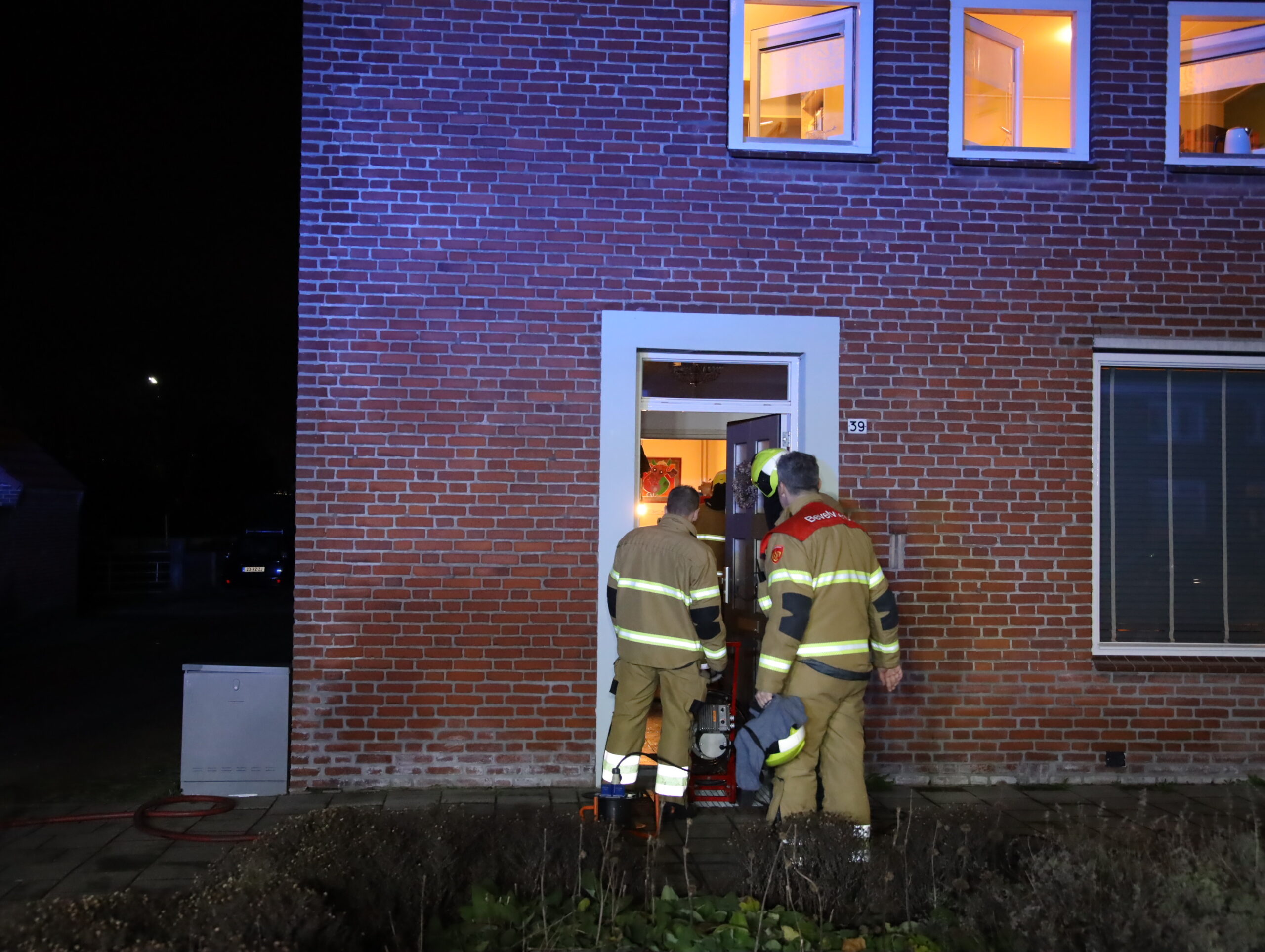 Pan op fornuis veroorzaakt keukenbrand
