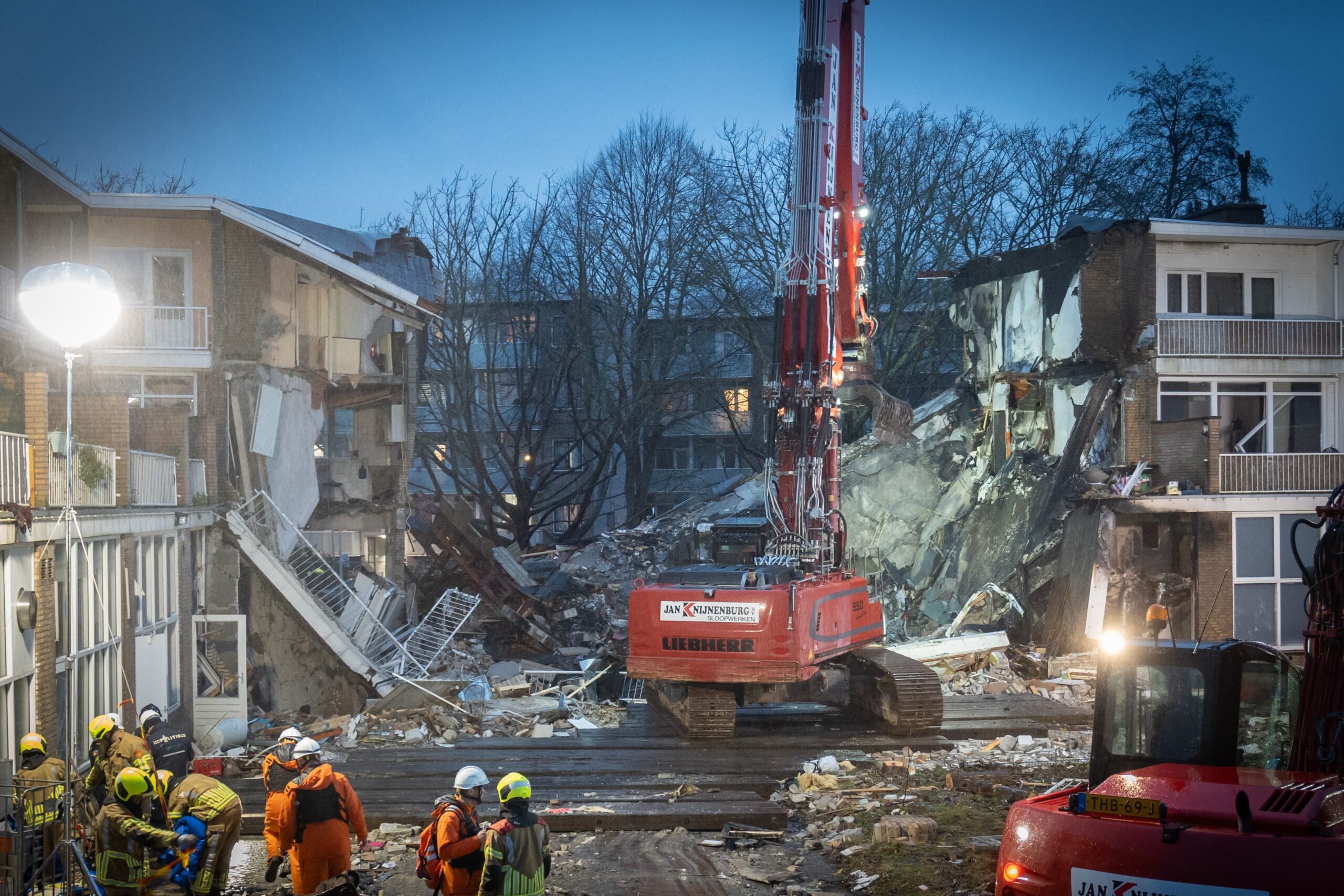 Drie Brabanders opgepakt voor explosie in Den Haag