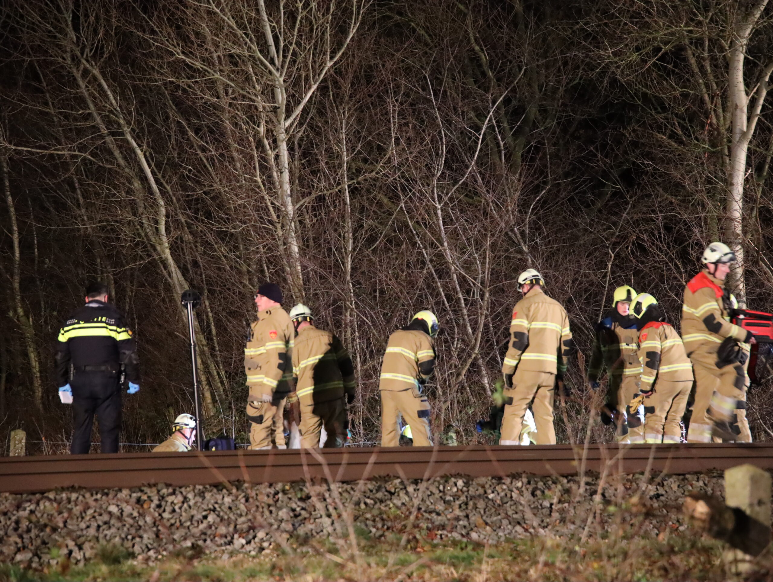 Urenlang geen treinen door aanrijding met persoon