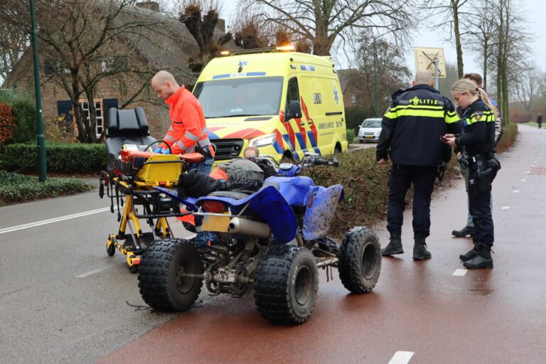 Voetganger Zwaargewond Na Aanrijding Met Quad Brabant