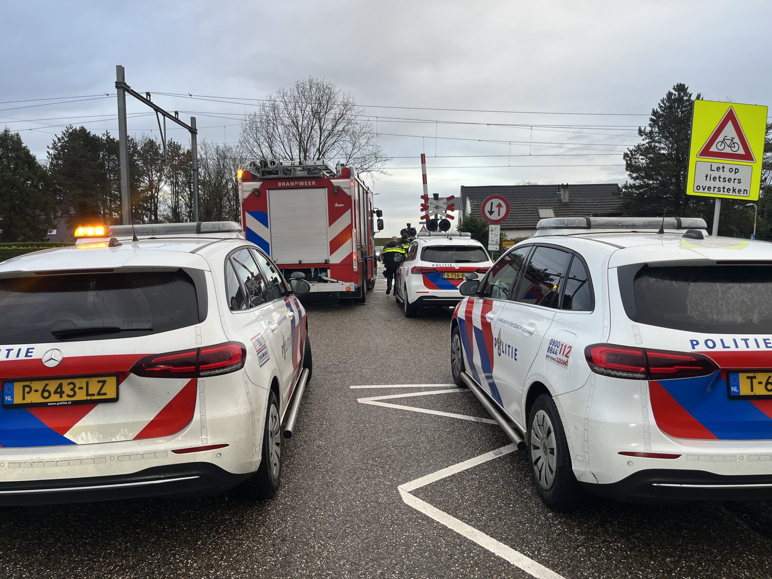 Treinverkeer stil door aanrijding tussen Gilze-Rijen en Tilburg