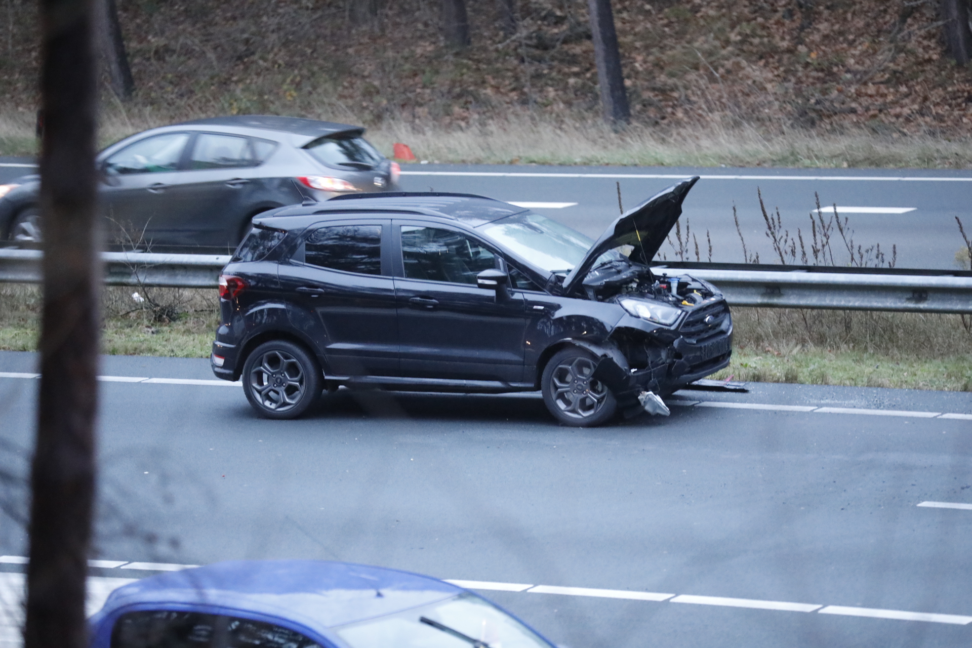 Lange vertraging op A58 na ongeluk