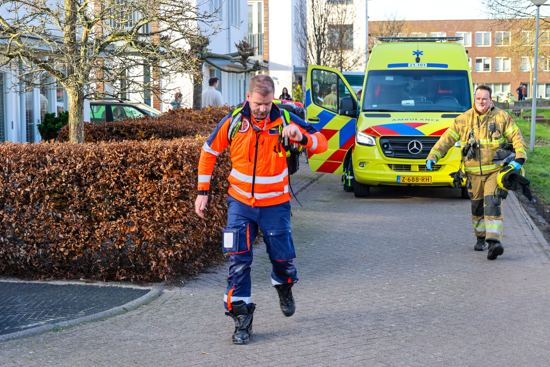 Man zwaargewond geraakt tijdens werkzaamheden aan dakkapel