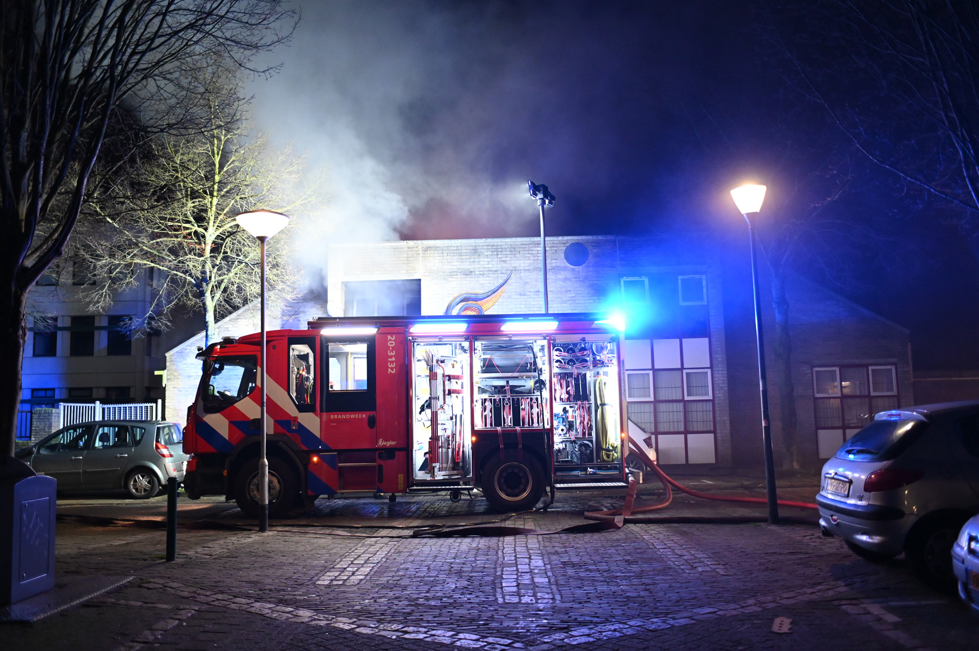Brand bij ontmoetingscentrum zorgt voor veel schade