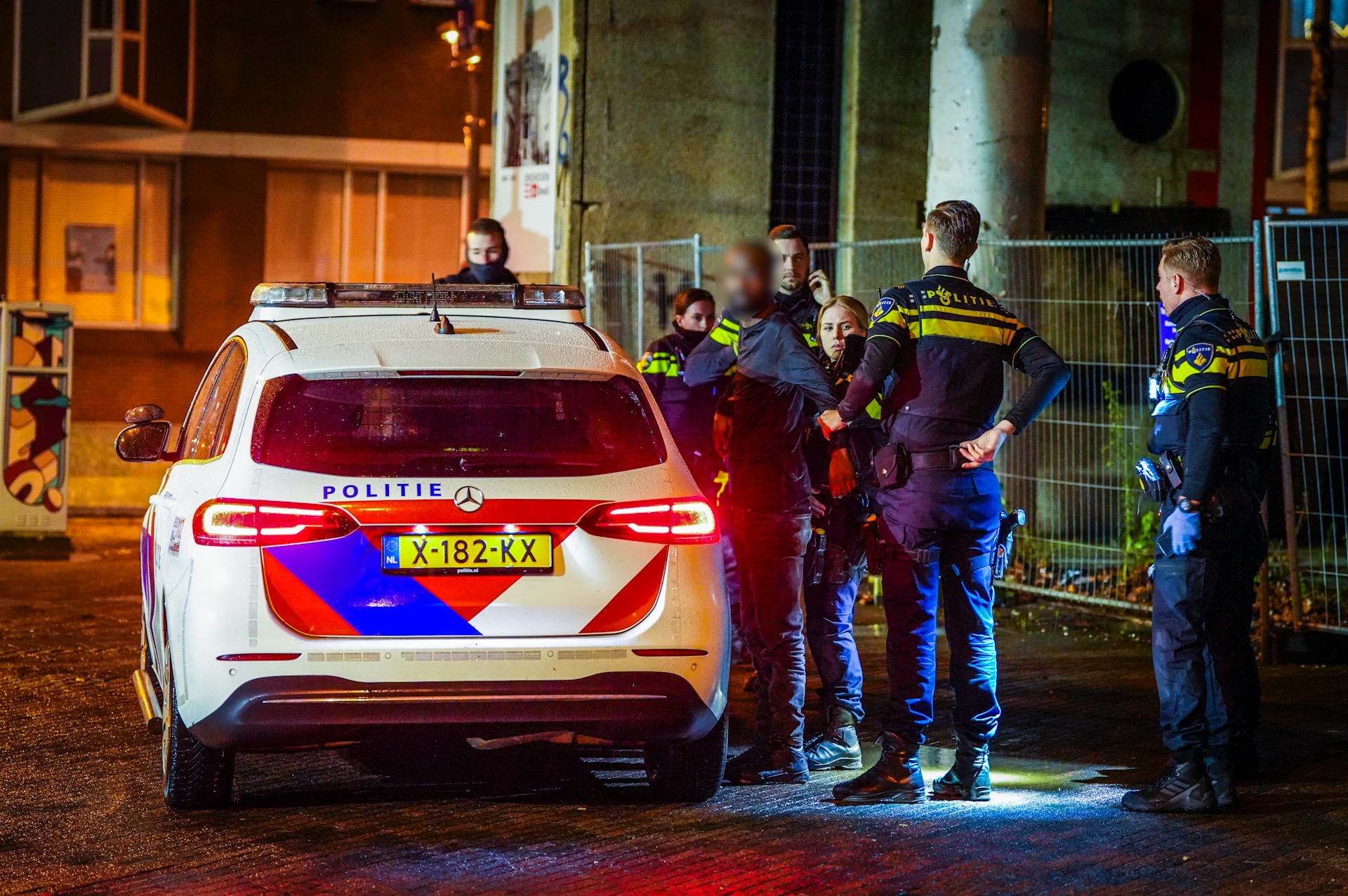 Man neergestoken in uitgaansgebied, verdachte snel aangehouden
