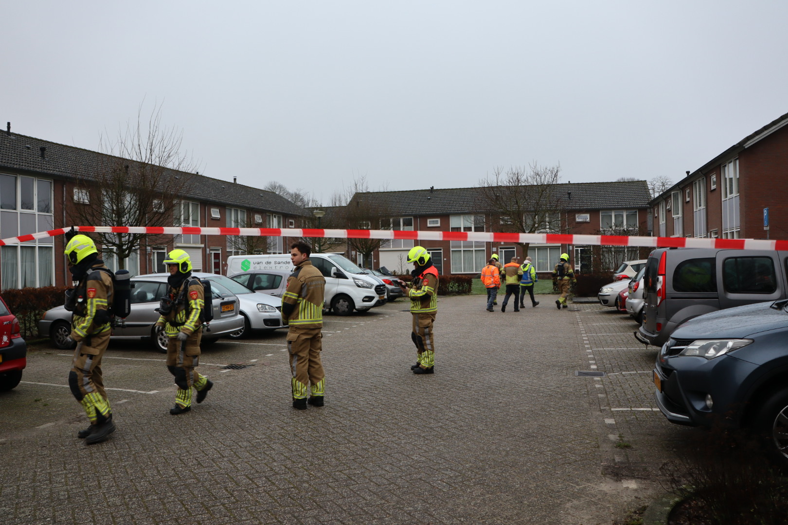 Negen woningen ontruimd vanwege gaslek