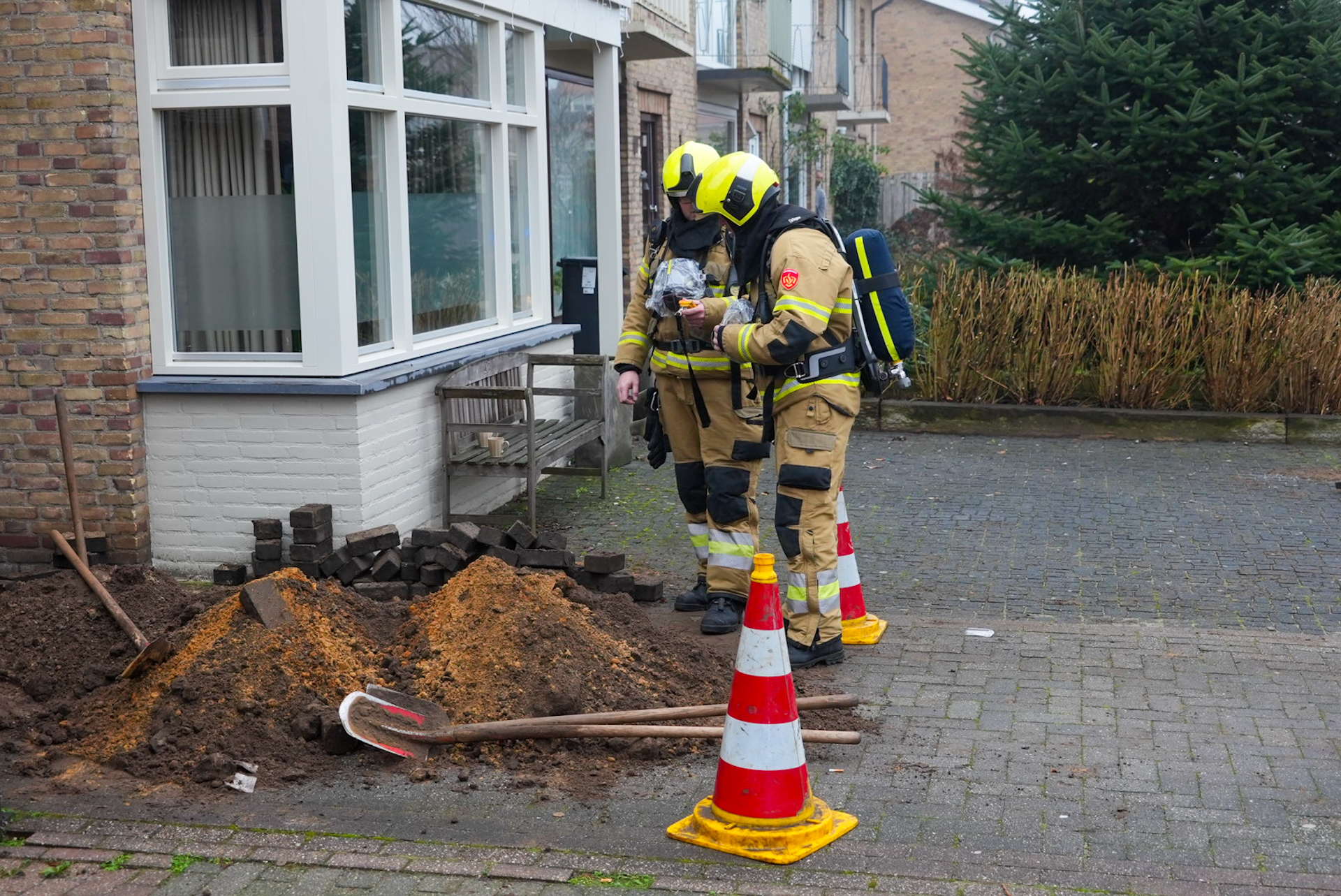 Weer gaslekkage ontstaan bij aanleg glasvezel