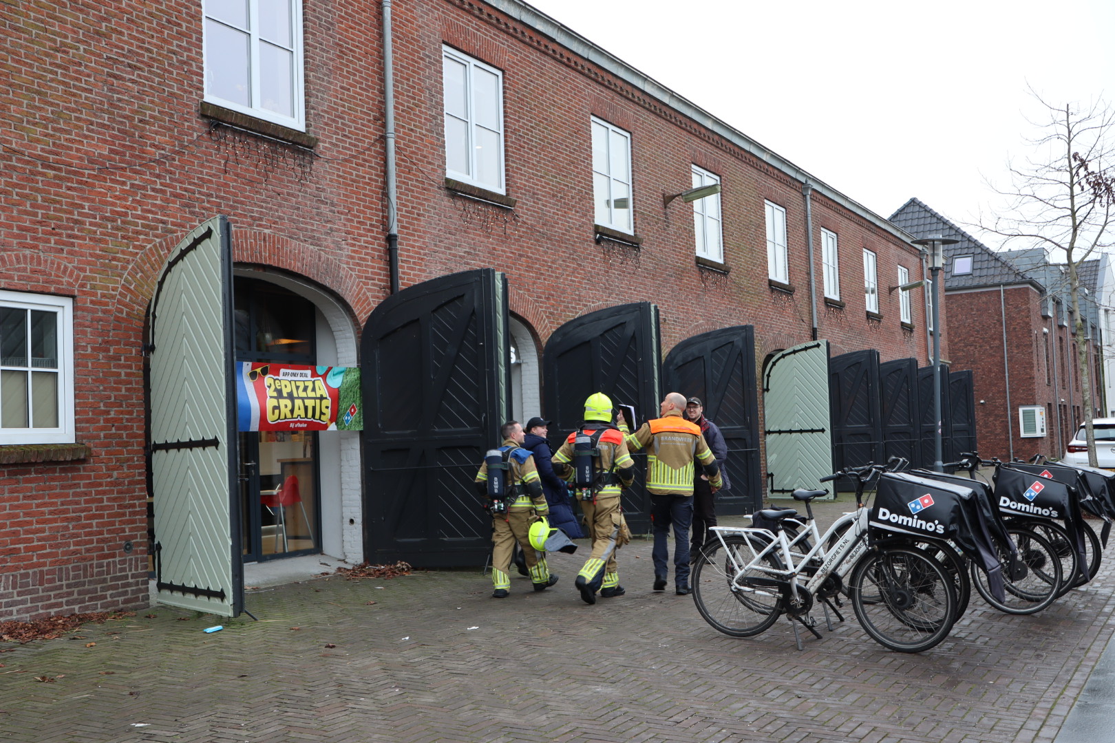 Brand bij pizzeria Domino’s snel onder controle