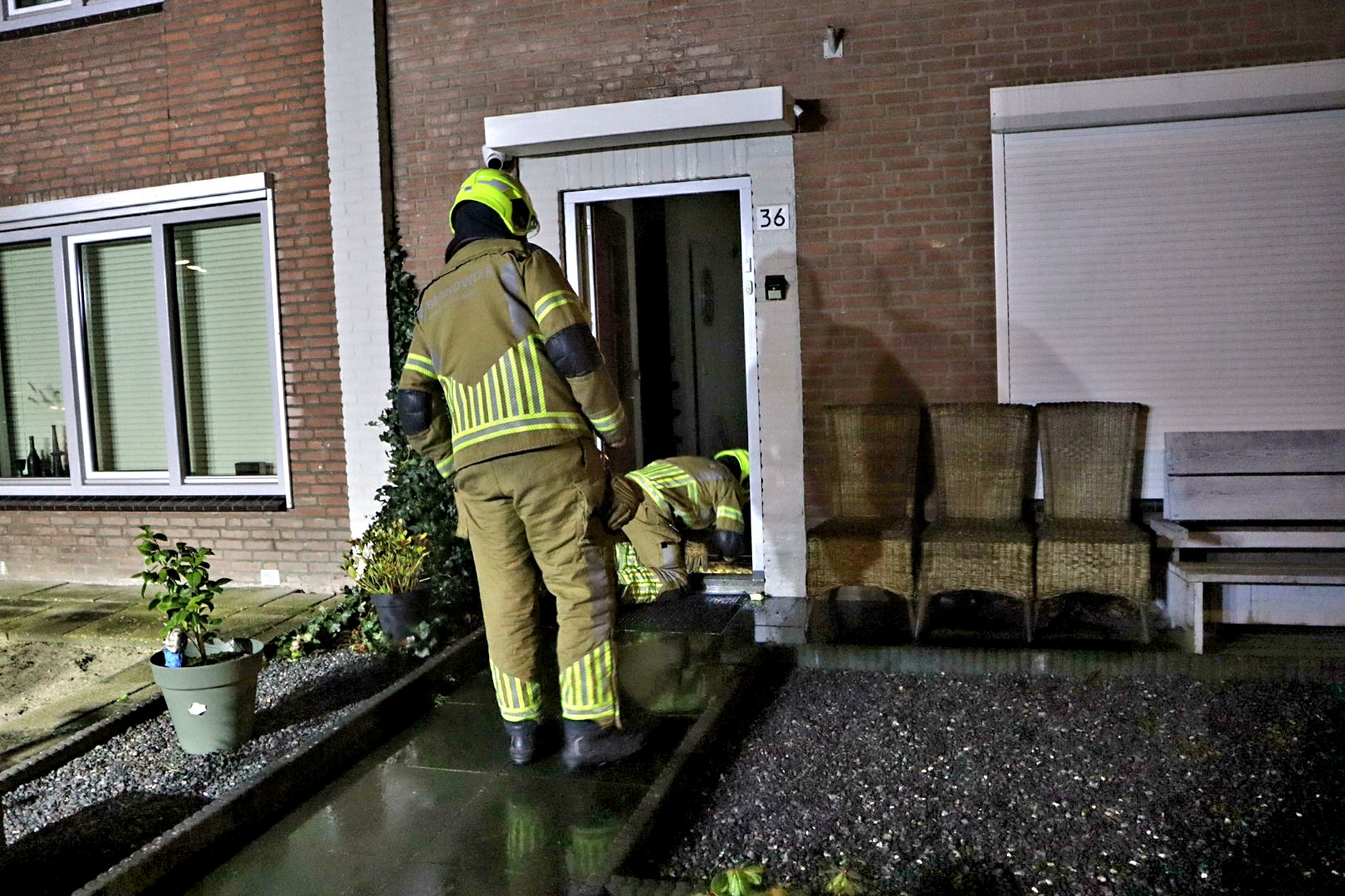 Veel schade aan woning door kapotte waterleiding