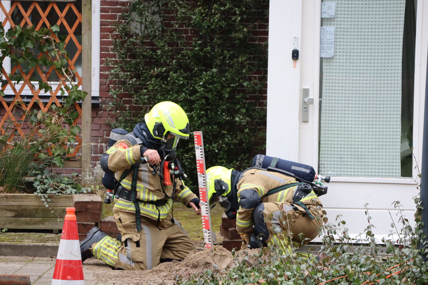 Opnieuw gaslek door graafwerkzaamheden