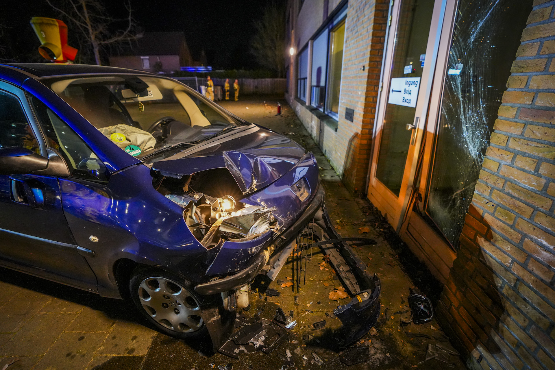 Dronken vrouw crasht tegen opvang Oekraïners