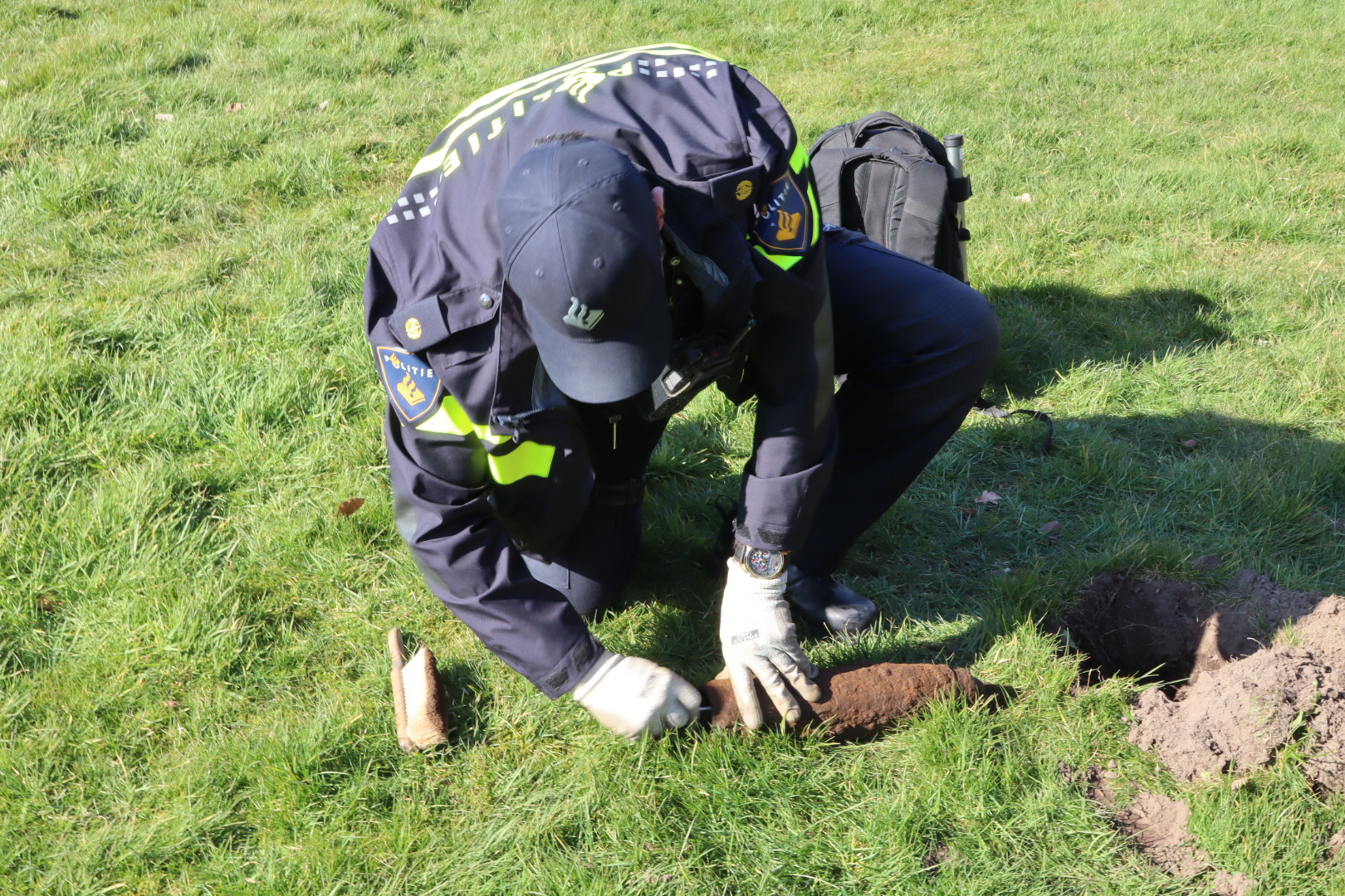 Britse granaat uit Tweede Wereldoorlog gevonden