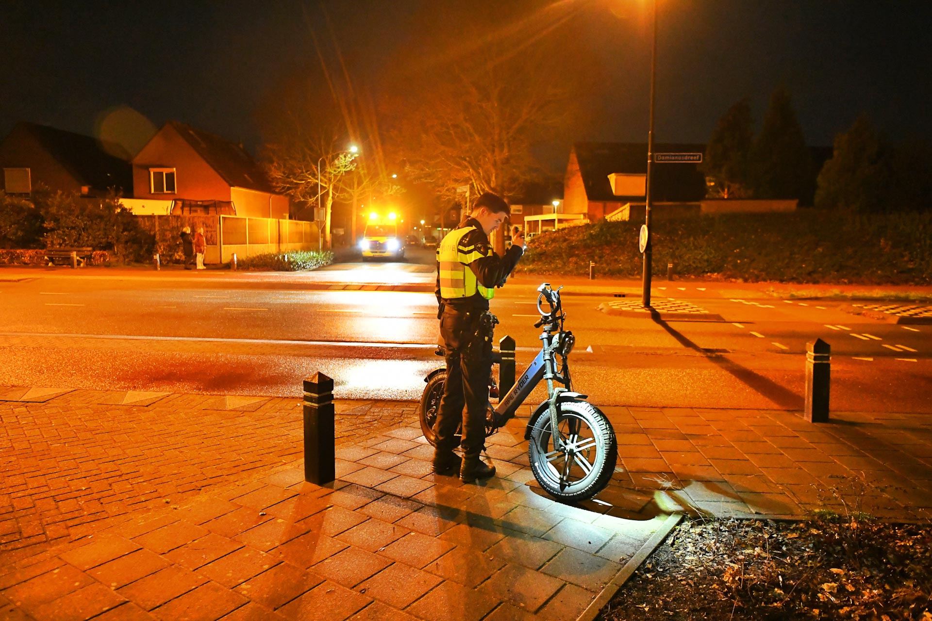Meisje op fatbike aangereden door auto