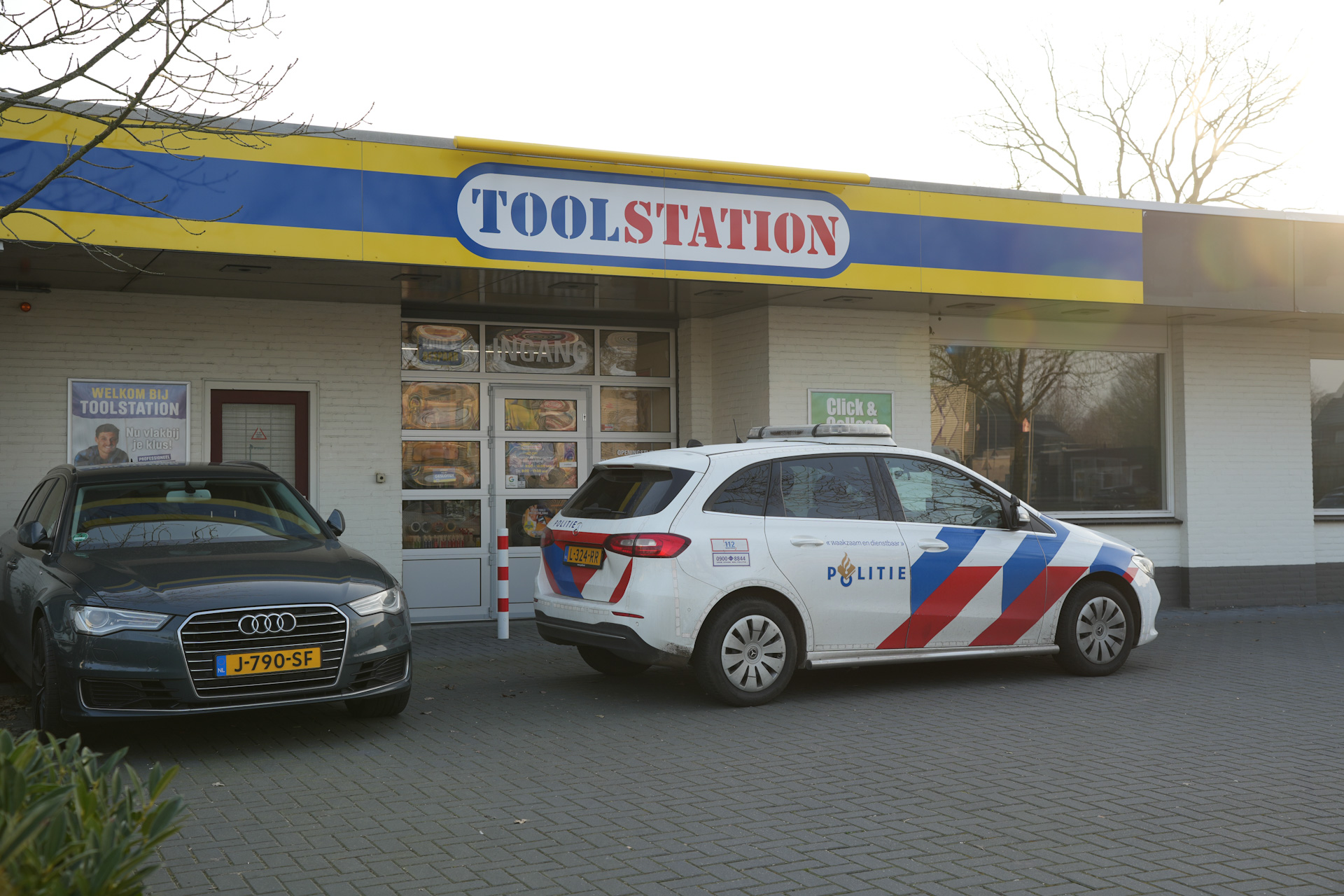 Gewapende overval op gereedschapswinkel