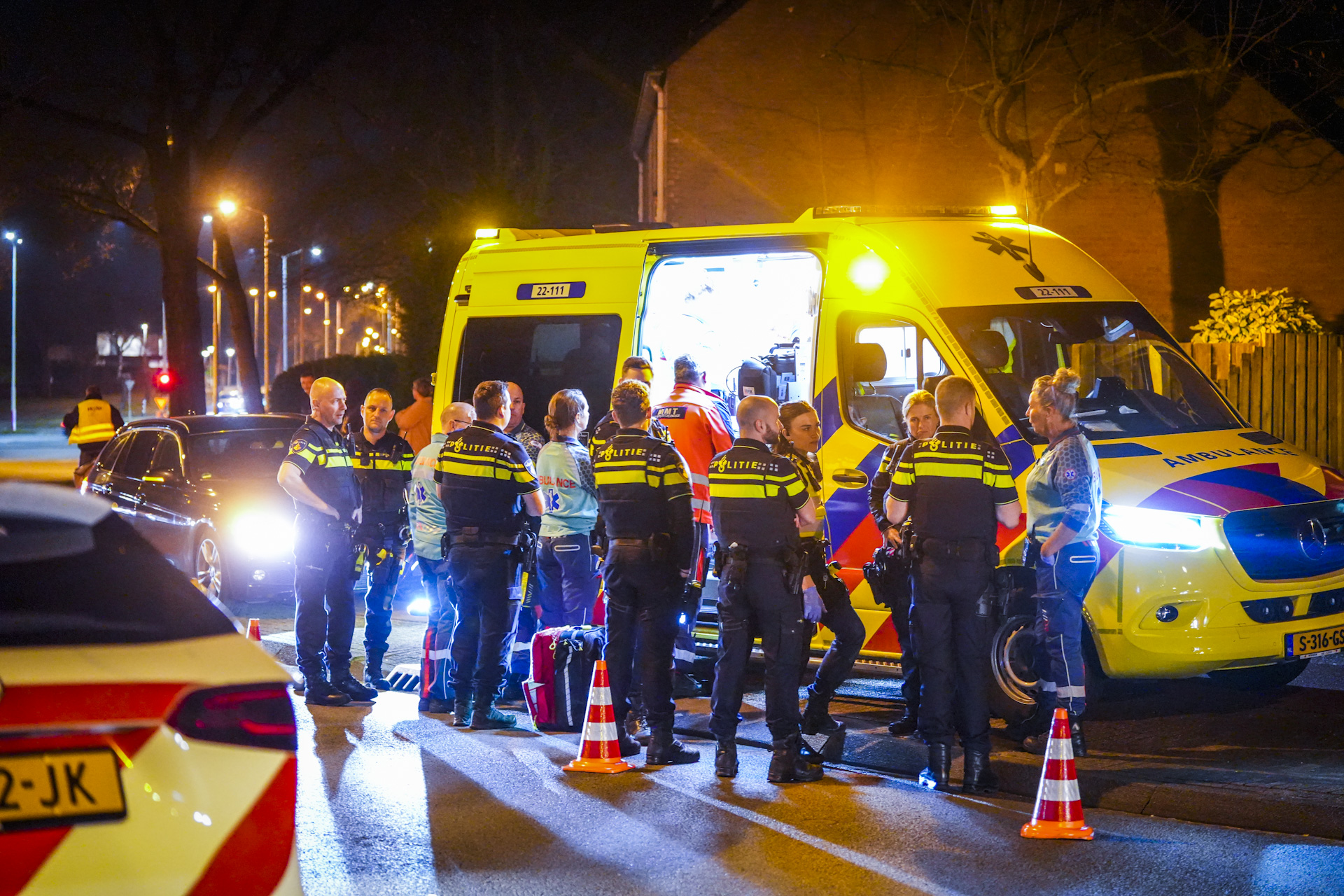 Inbreker betrapt en zwaargewond na ingrijpen bewoners