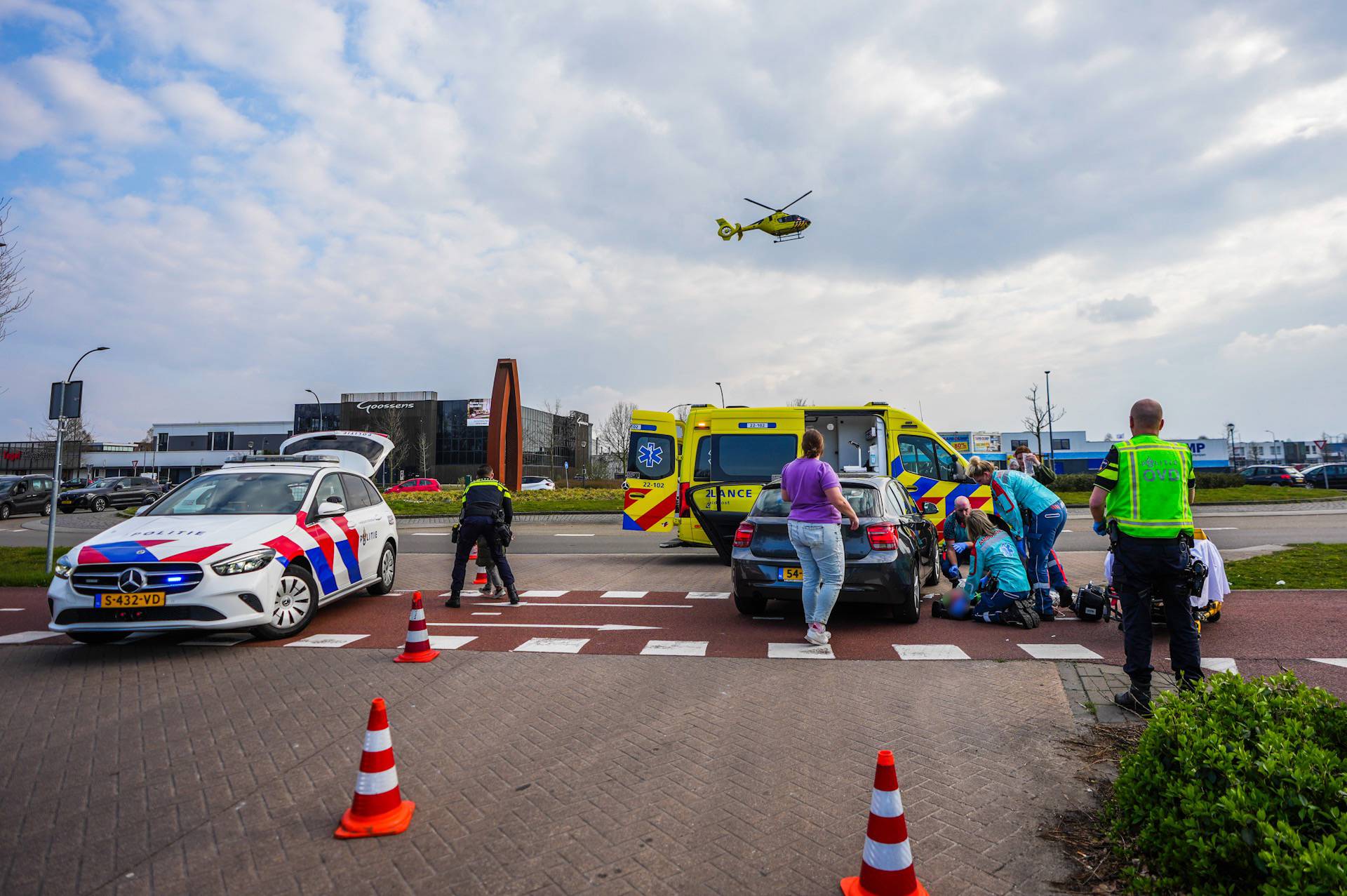 Alweer zware aanrijding op berucht kruispunt