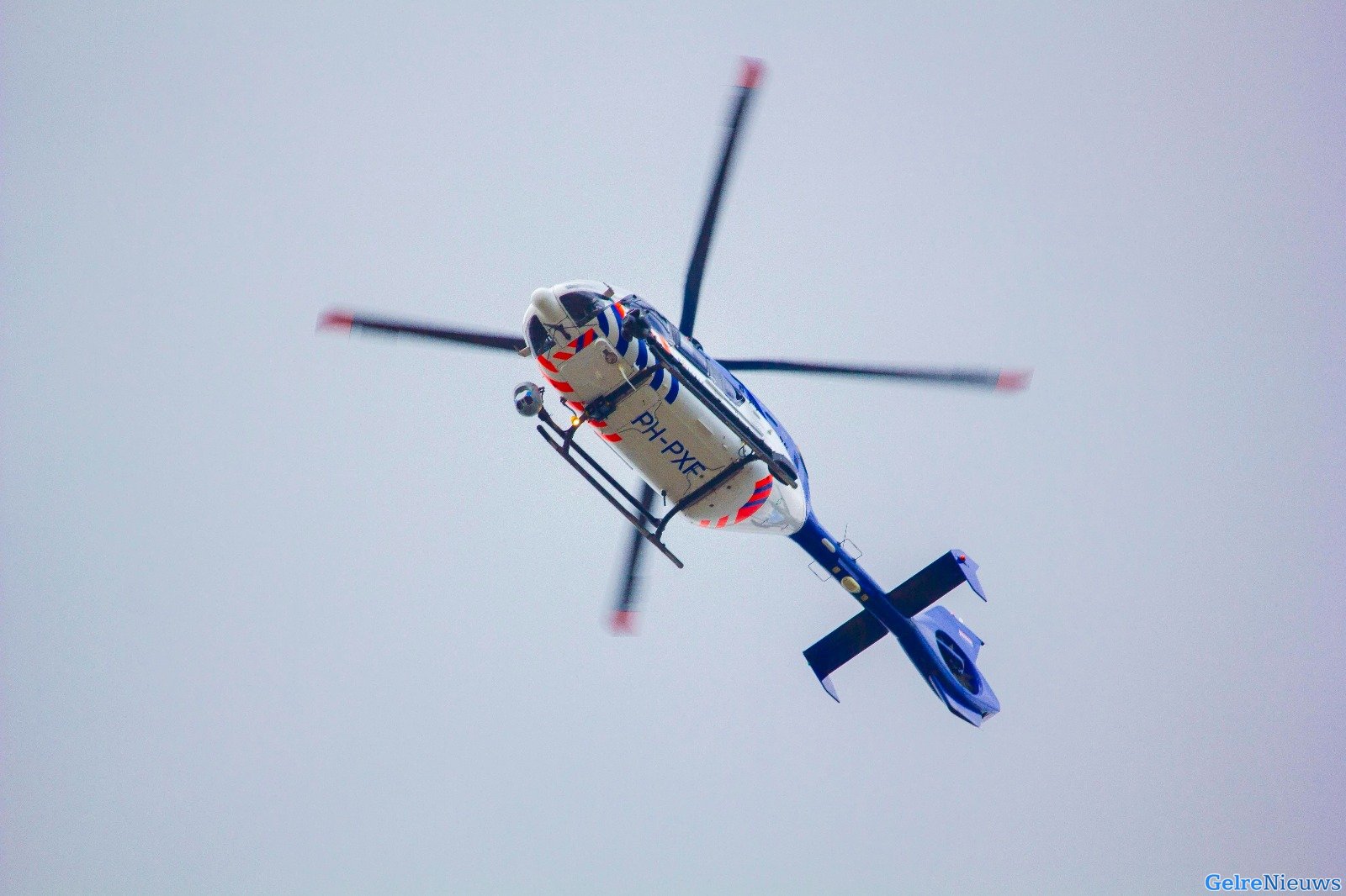 Zoekactie met politiehelikopter naar verdachte van zedenzaak