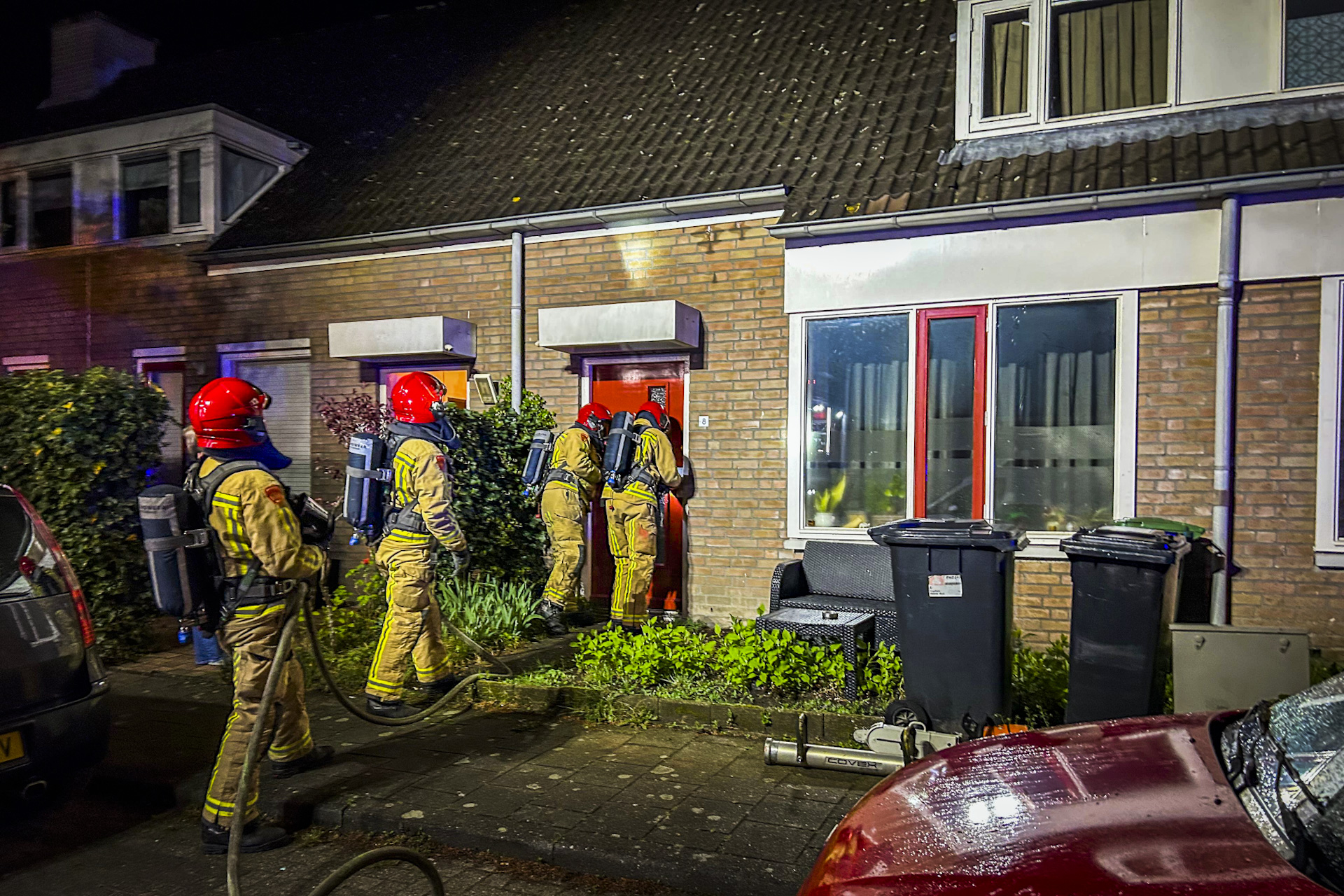 Hennepkwekerij aangetroffen tijdens woningbrand