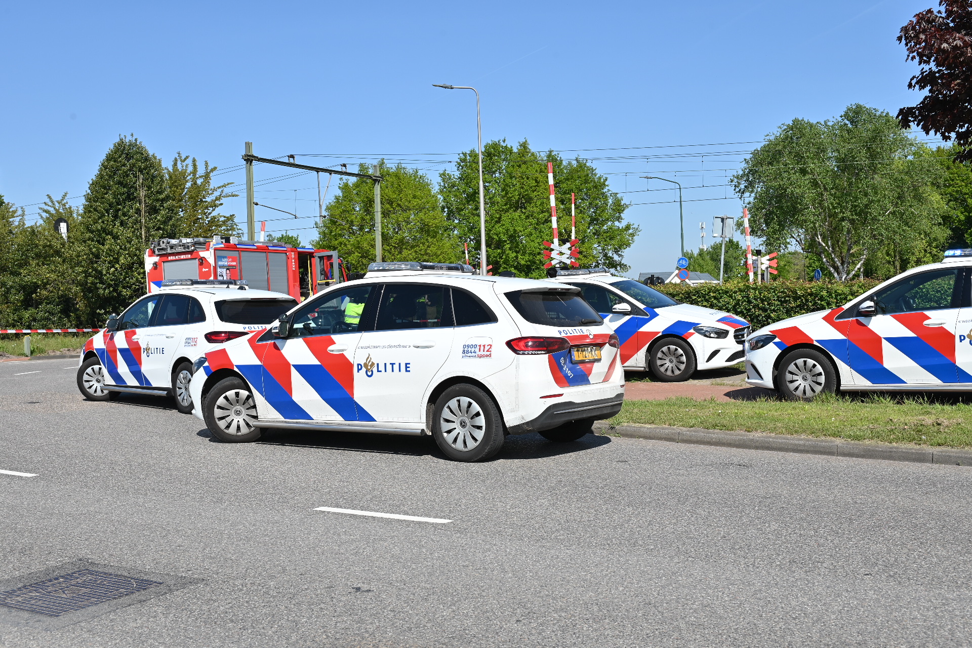 Treinverkeer stil door aanrijding op spoor